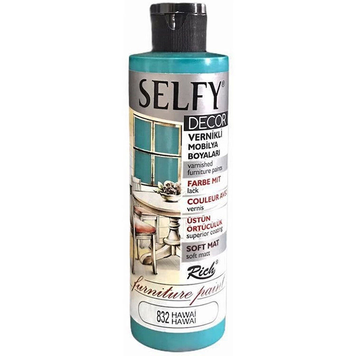 Supertrend Selfy Decor Vernikli Boya 240 cc 832 HAWAİ