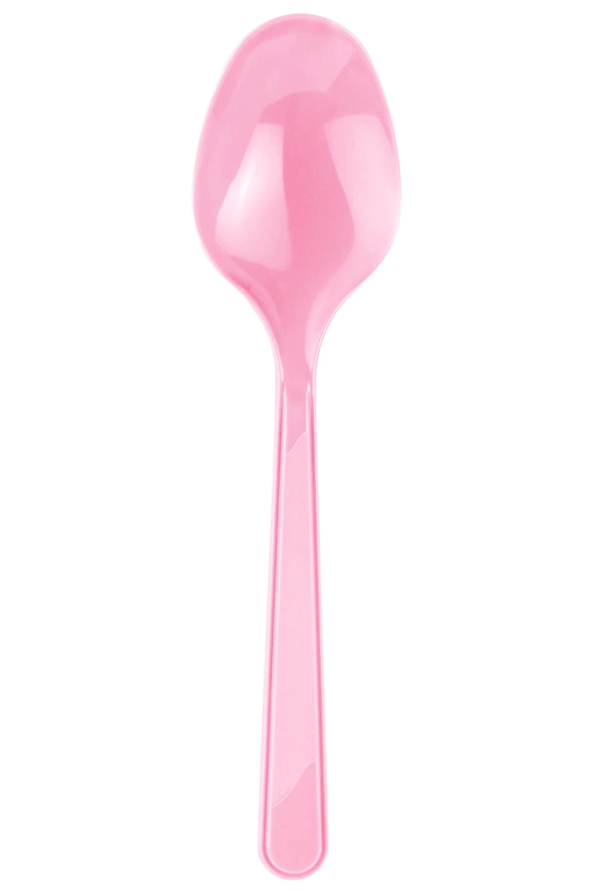 Supertrend Plastik Kaşık Pembe 25li