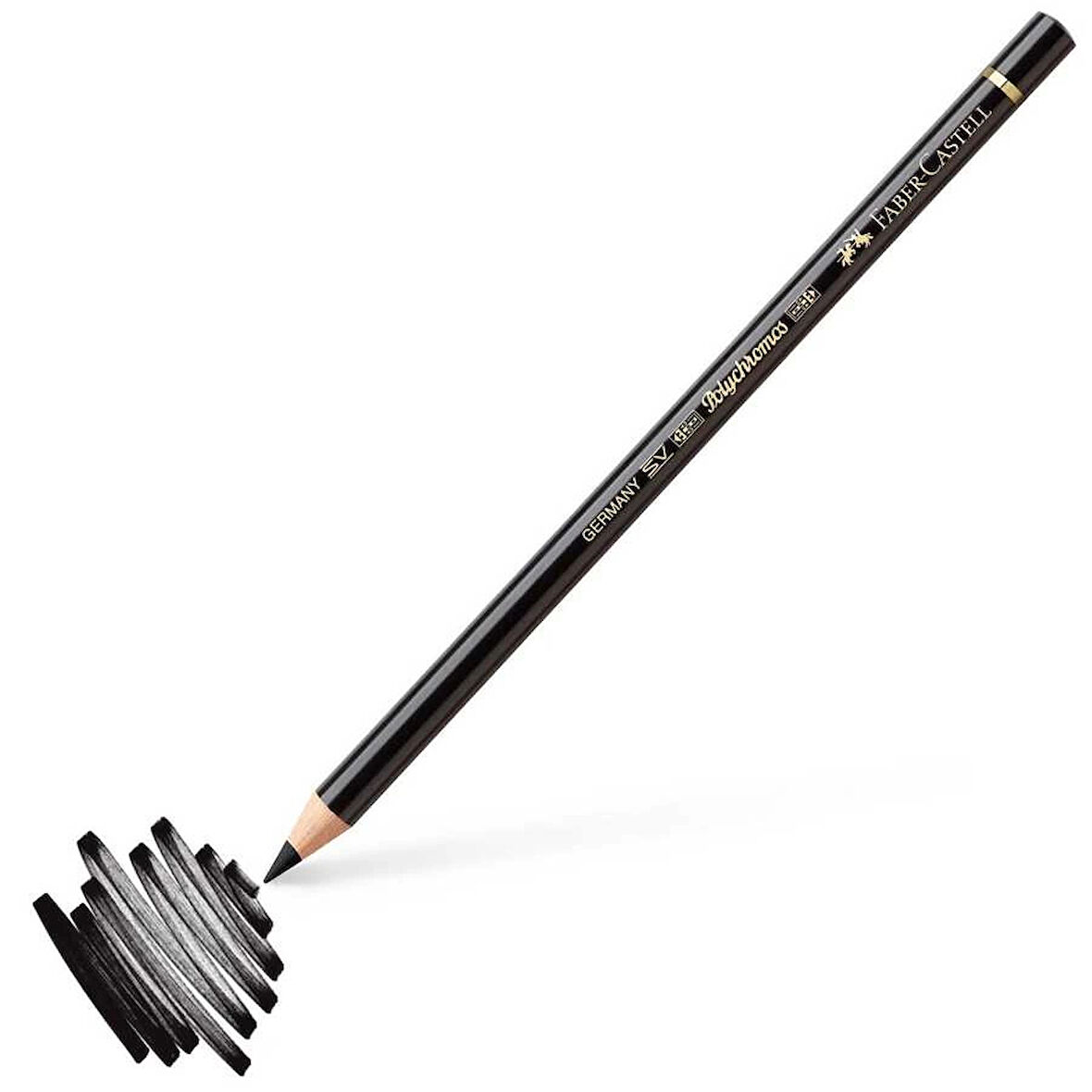 Supertrend Polychromos Artist Kuru Boya Kalemi 199 Black (Siyah)