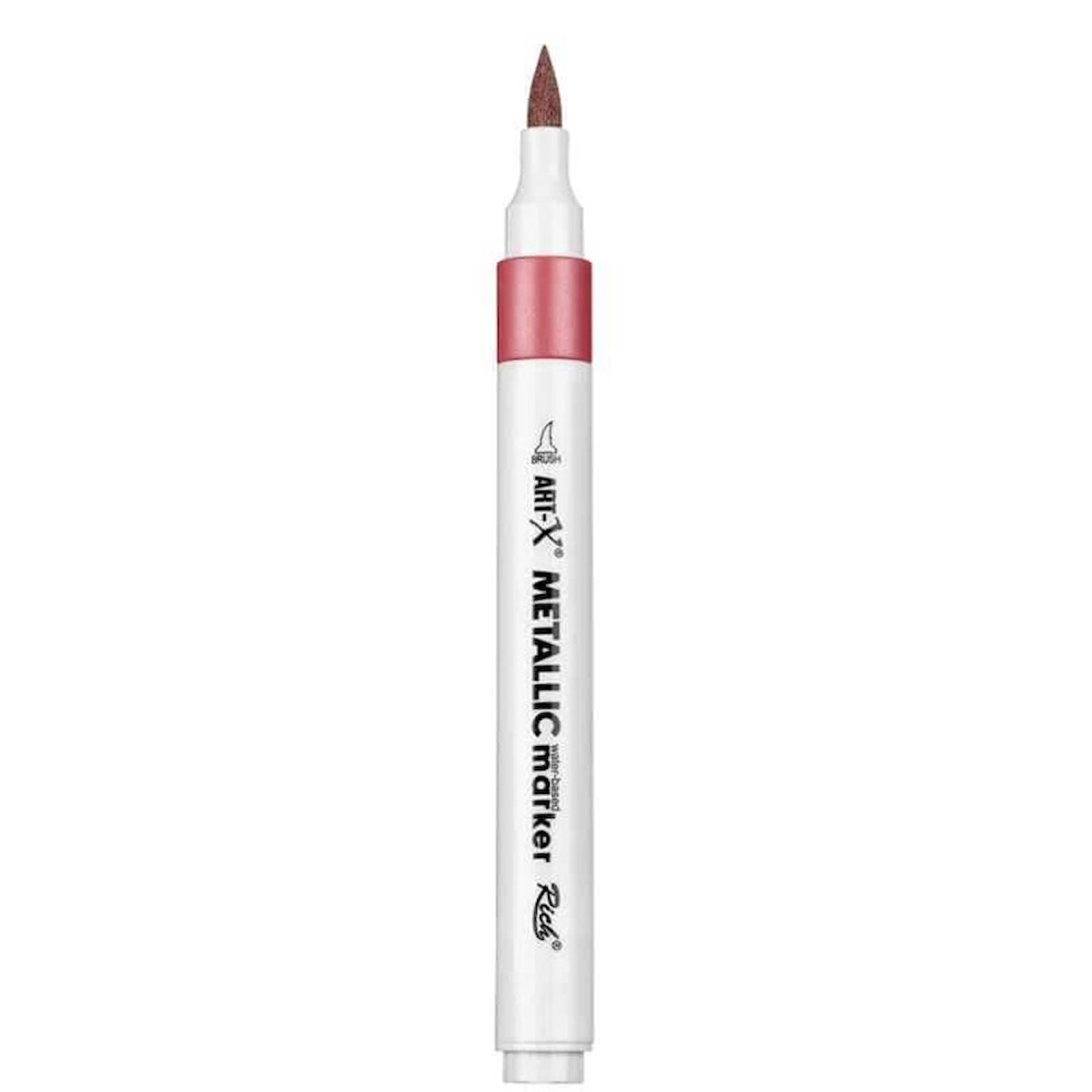 Supertrend Supertrend Acrylic Metallic Marker Su Bazlı Yaldızlı Boyama Markörü Metalik Pembe