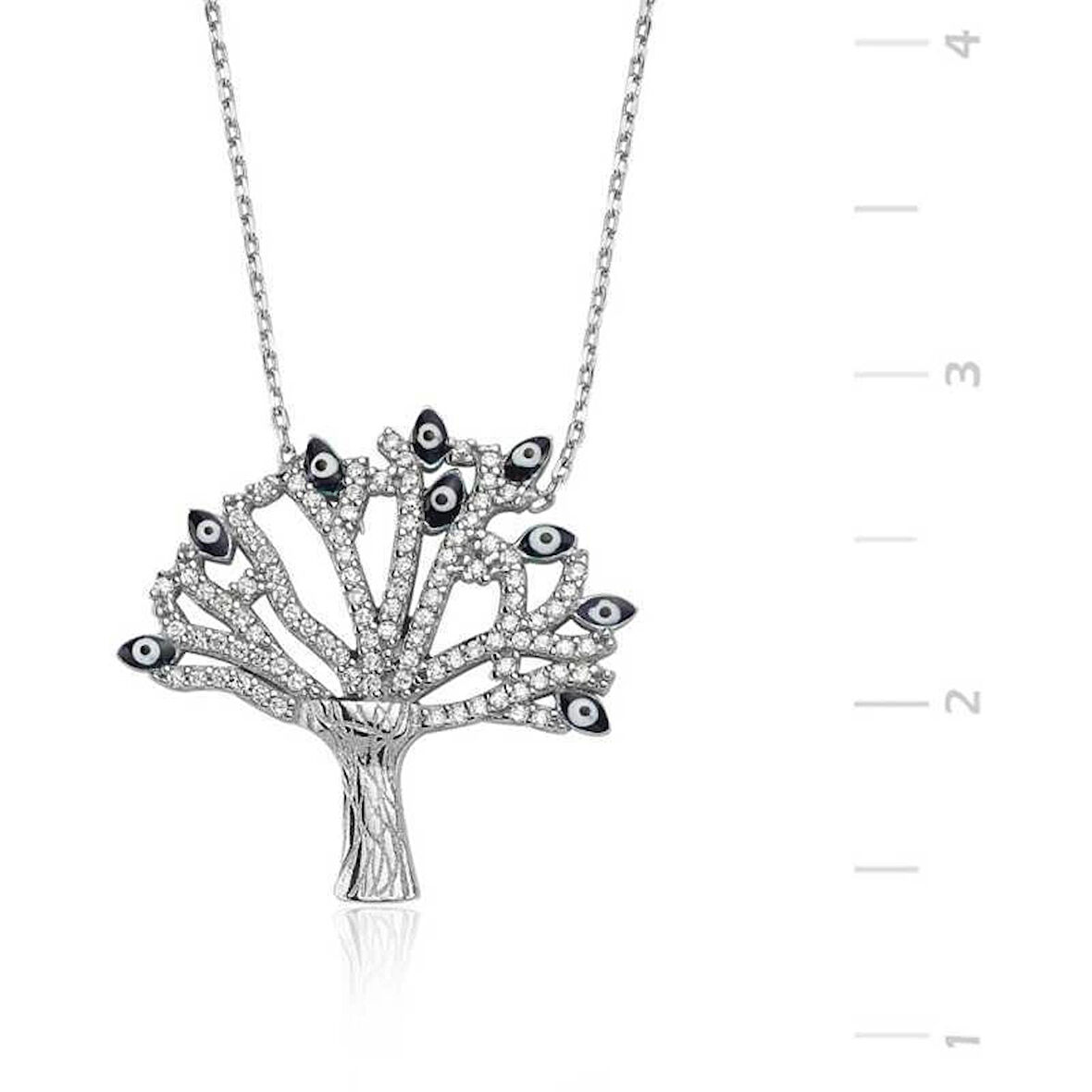 Supertrend Gümüş Dilek Ağacı Kadın Kolye