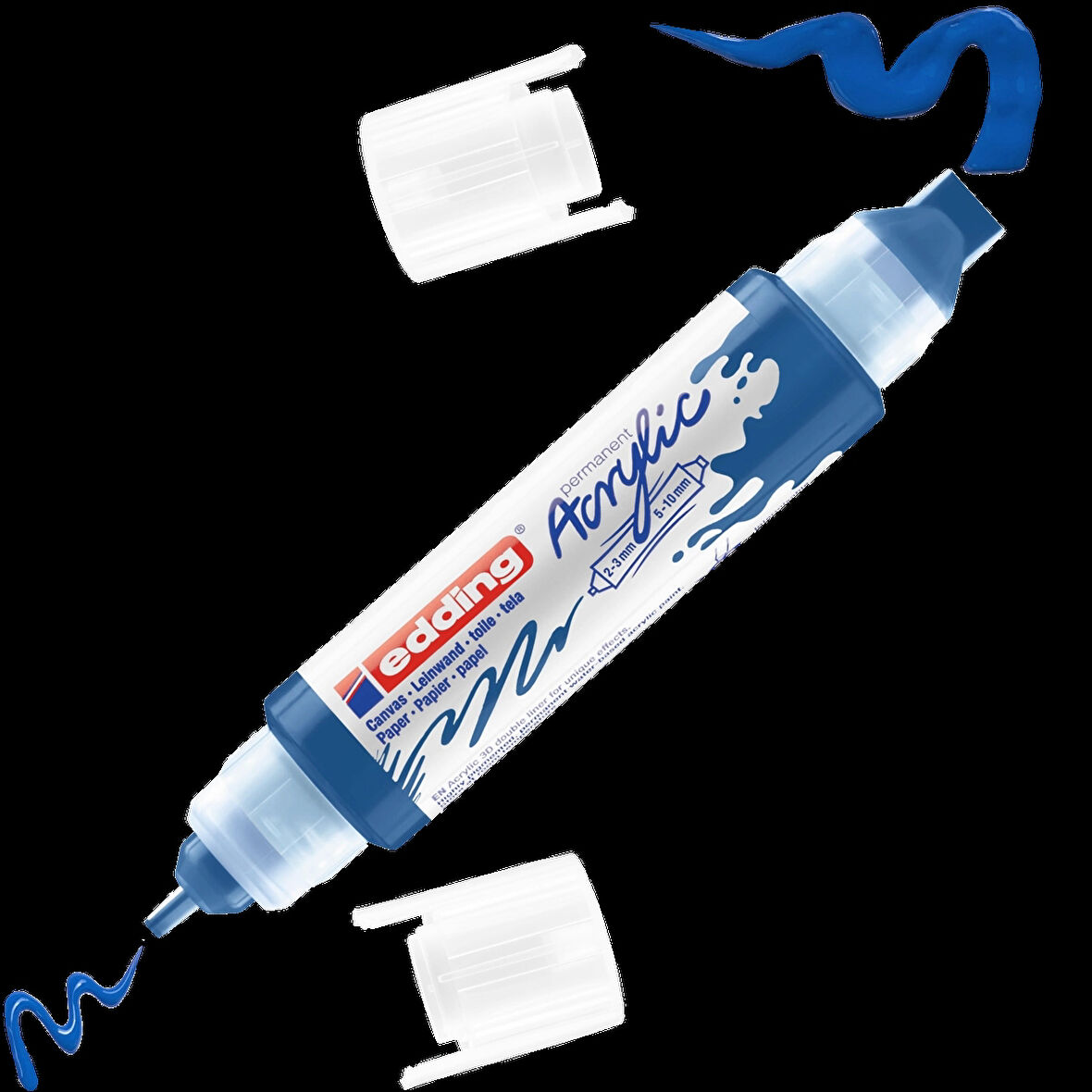 Supertrend 5400 Akrilik Boyama Markörü 3D Double Liner ANZER MAVİ