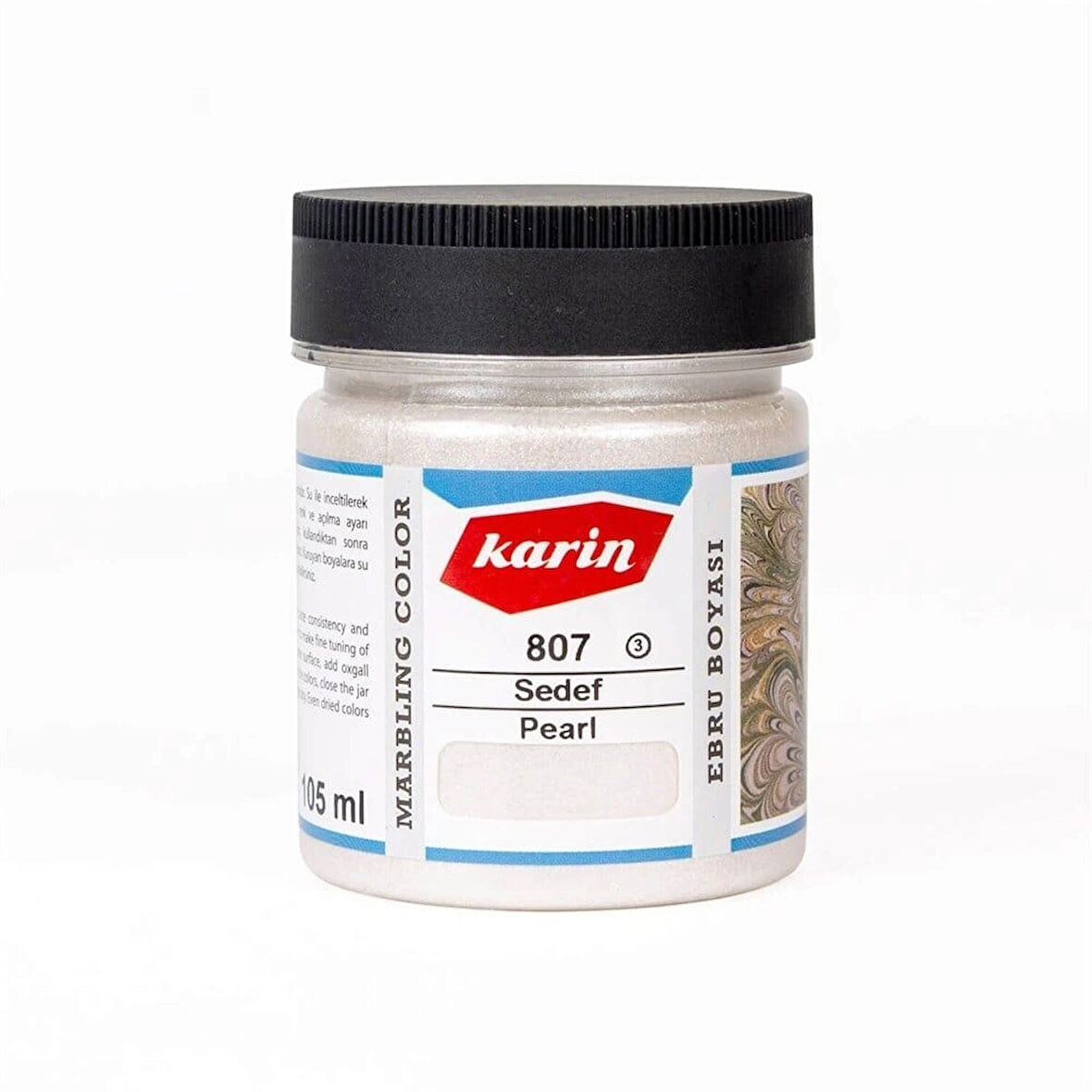 Supertrend Ebru Boyası 105 ml. 807 Sedef