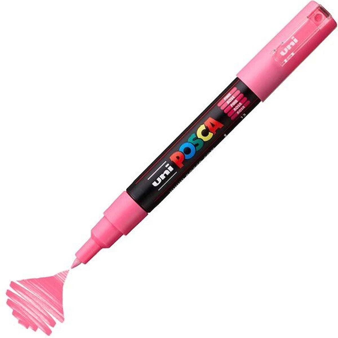 Supertrend Posca PC-1M Boyama Markörü 0.7 mm. PEMBE