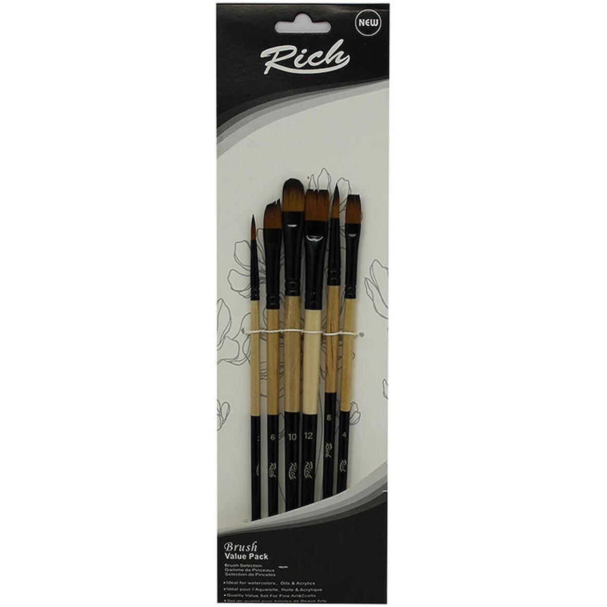 Supertrend Karışık Fırça Seti 6'lı