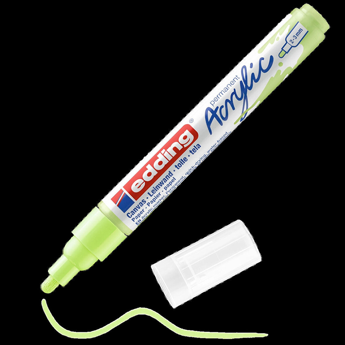 Supertrend 5100 Akrilik Boyama Markörü 2-3 mm PASTEL YEŞİL