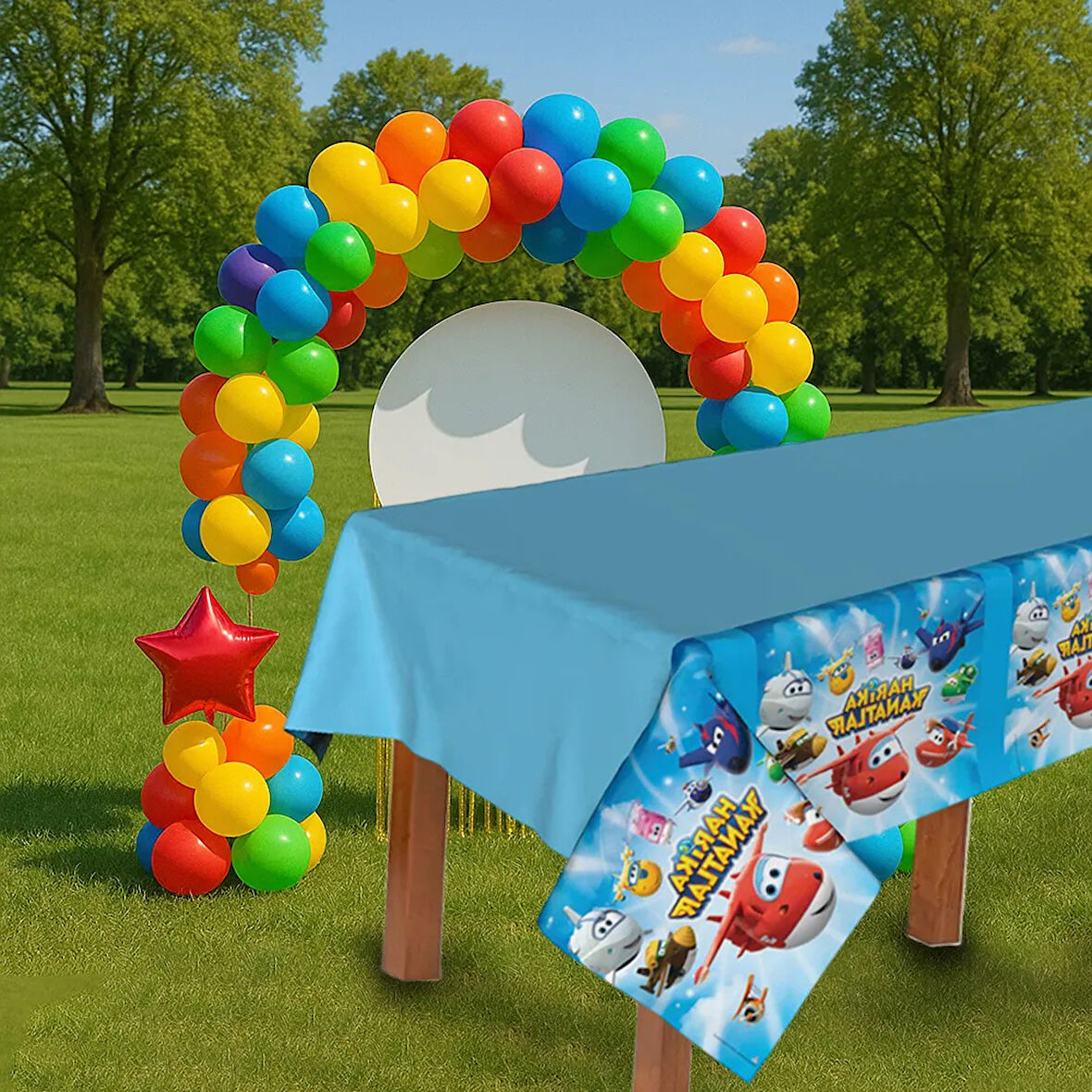 Harika Kanatlar Masa Örtüsü 120x180cm 30 mikron