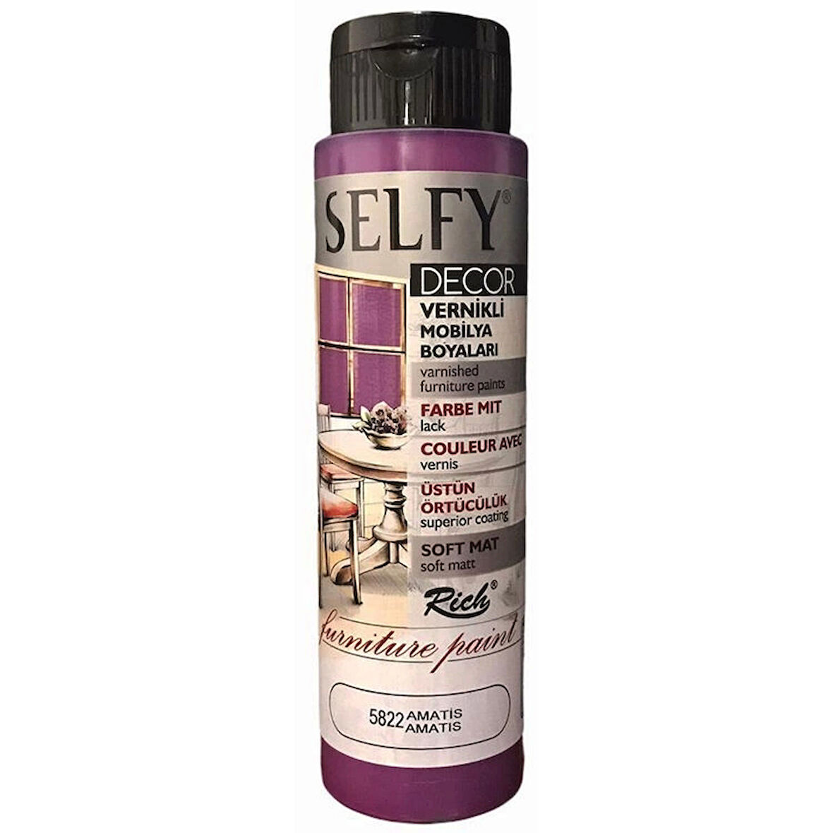Supertrend Selfy Decor Vernikli Boya 500 cc 5822 AMATİS