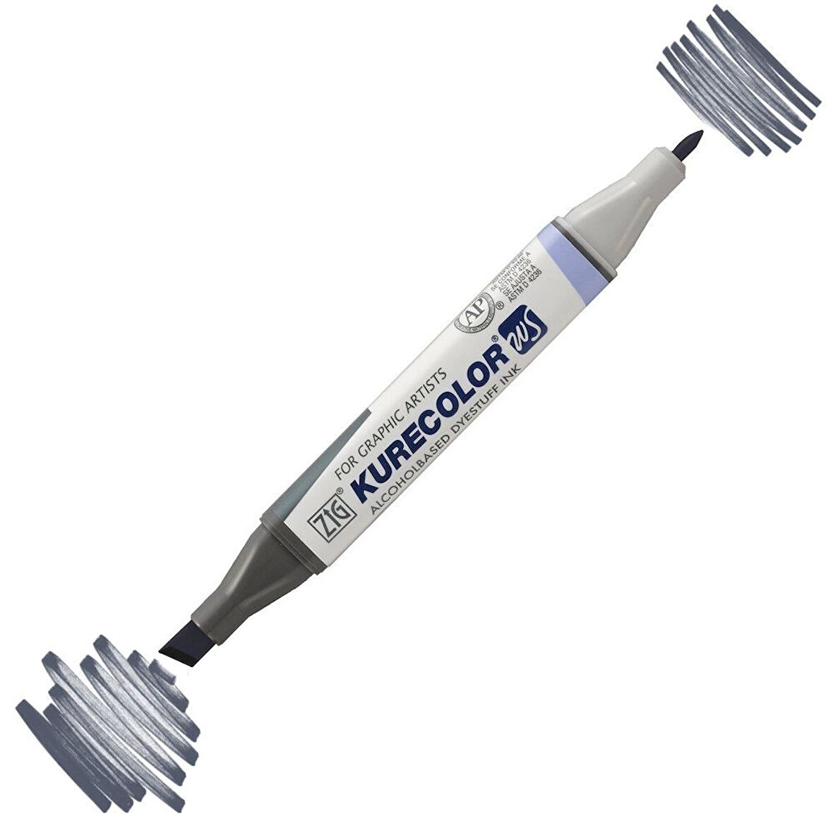 Supertrend Kurecolor Twin S Grafik Çizim Marker Kalemi 828 Gray
