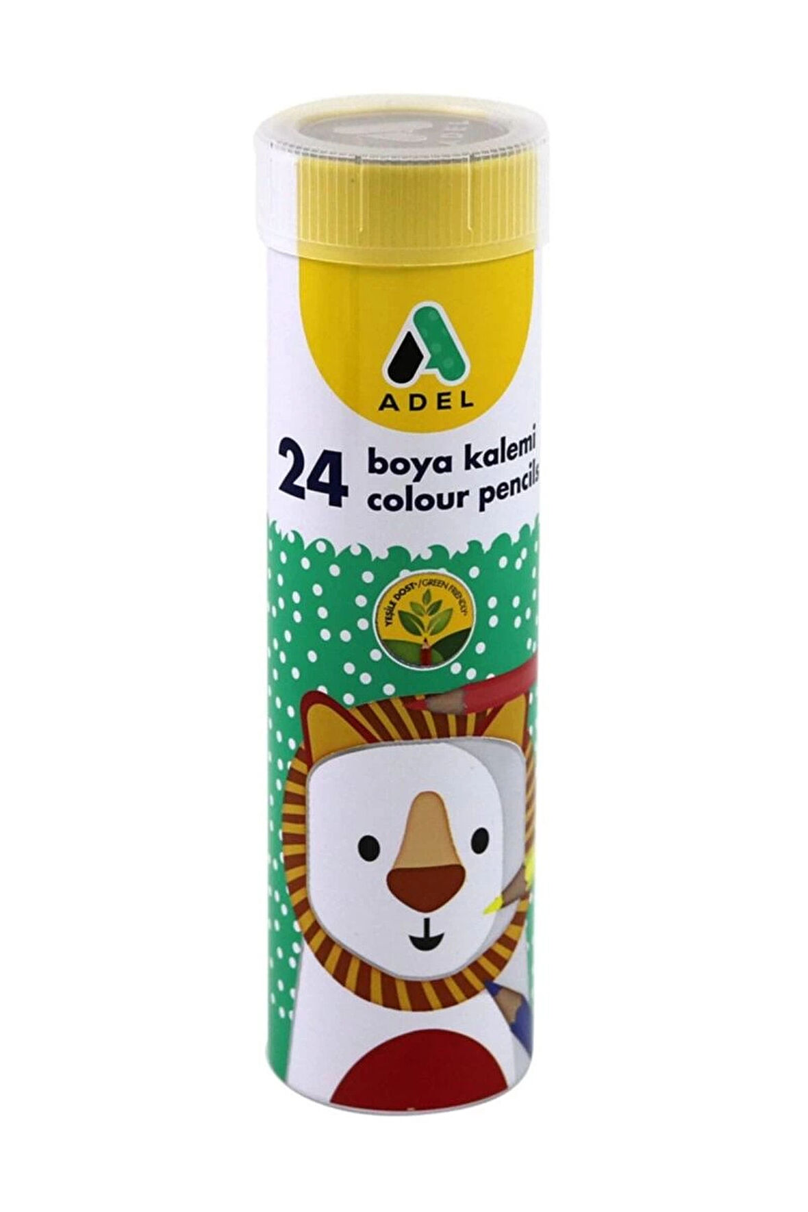 Supertrend Kuru Boya Kalemi 24 Renk Metal Tüp