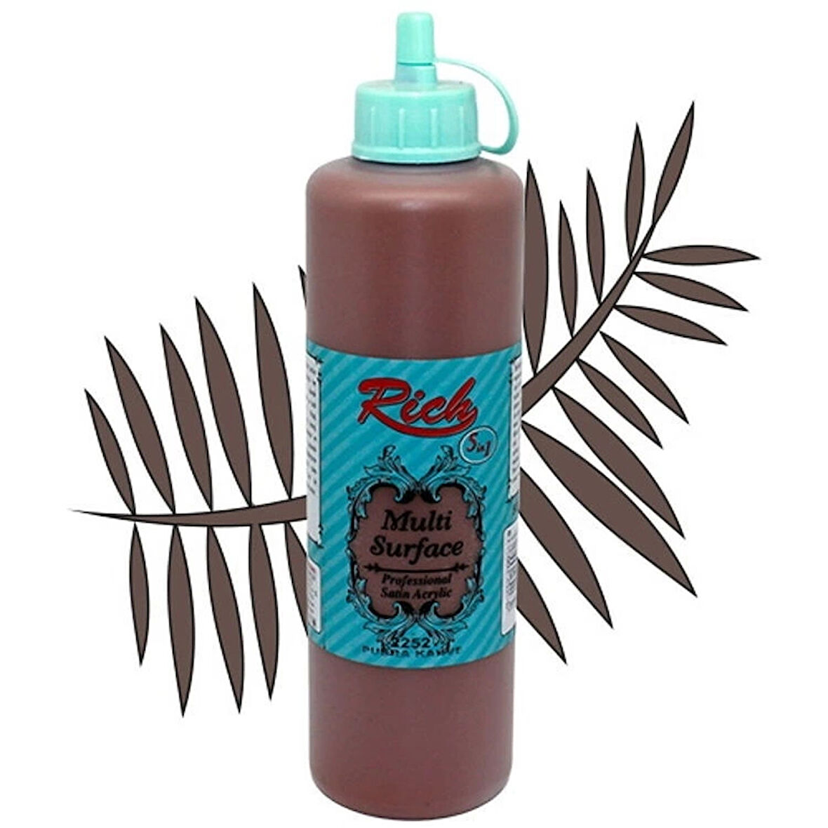 Supertrend Multi Surface Her Yüzey İçin Akrilik Boya 500 cc. 2252 PUDRA KAHVE