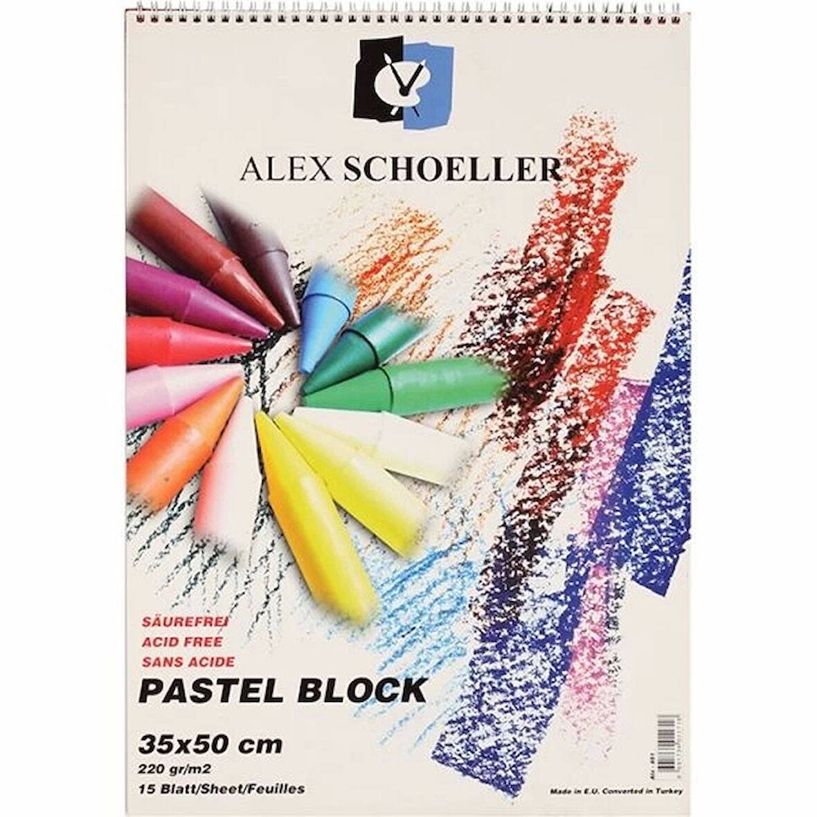 Supertrend Artist Pastel Boya Defteri Fon Blok 220 gr. 35x50 cm. 15 sayfa