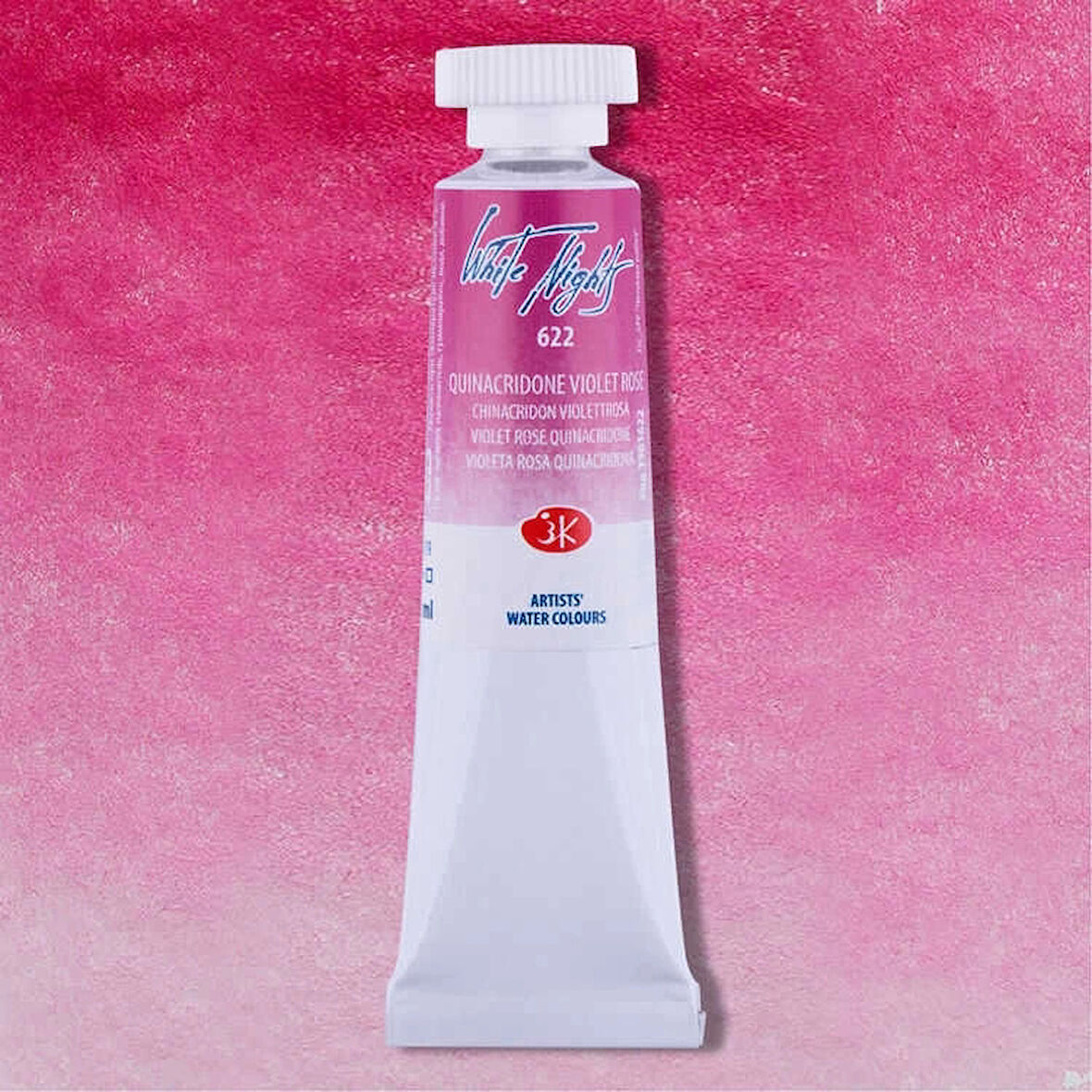 Supertrend White Nights Tüp Sulu Boya 10 ml. 622 Quinacridone Violet Rose