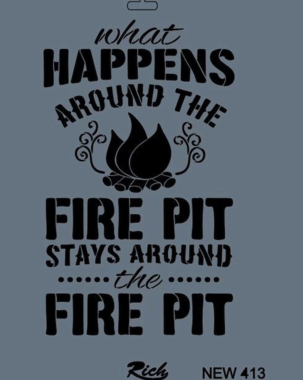 Supertrend Stencil Boyama Şablonu 25x35 cm. NEW-413