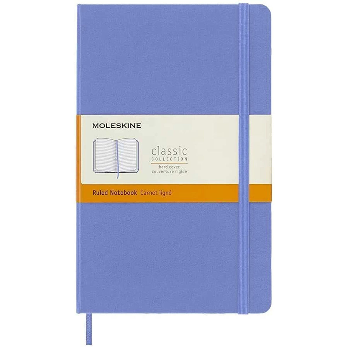 Supertrend Sert Kapak Çizgili Defter L Boy 13x21 cm. 192 Sayfa Ortanca Mavisi