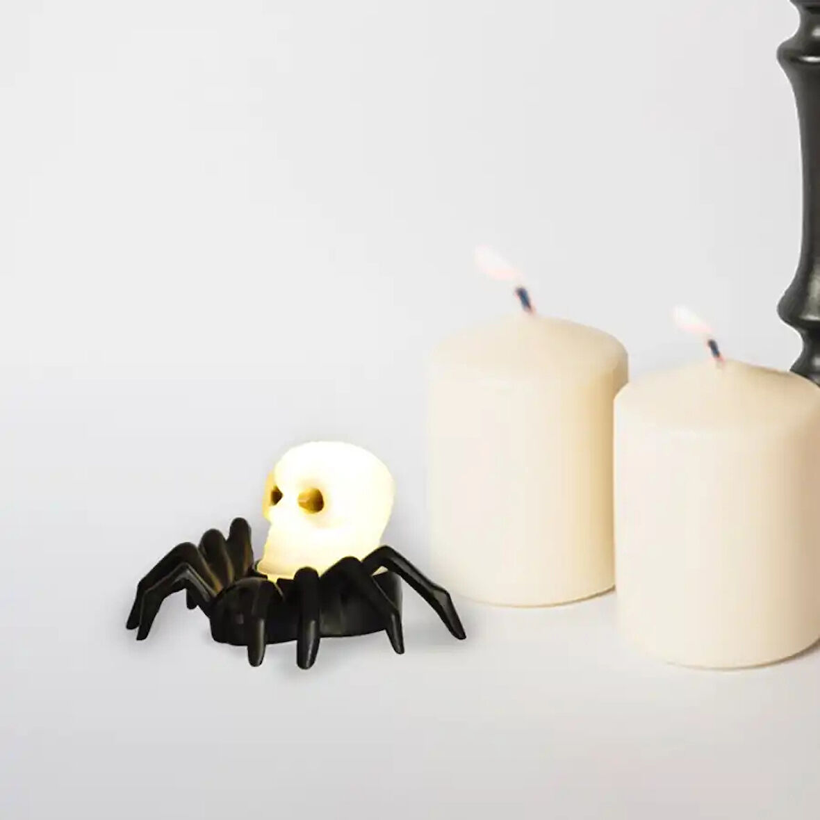 Halloween Işıklı Örümcek