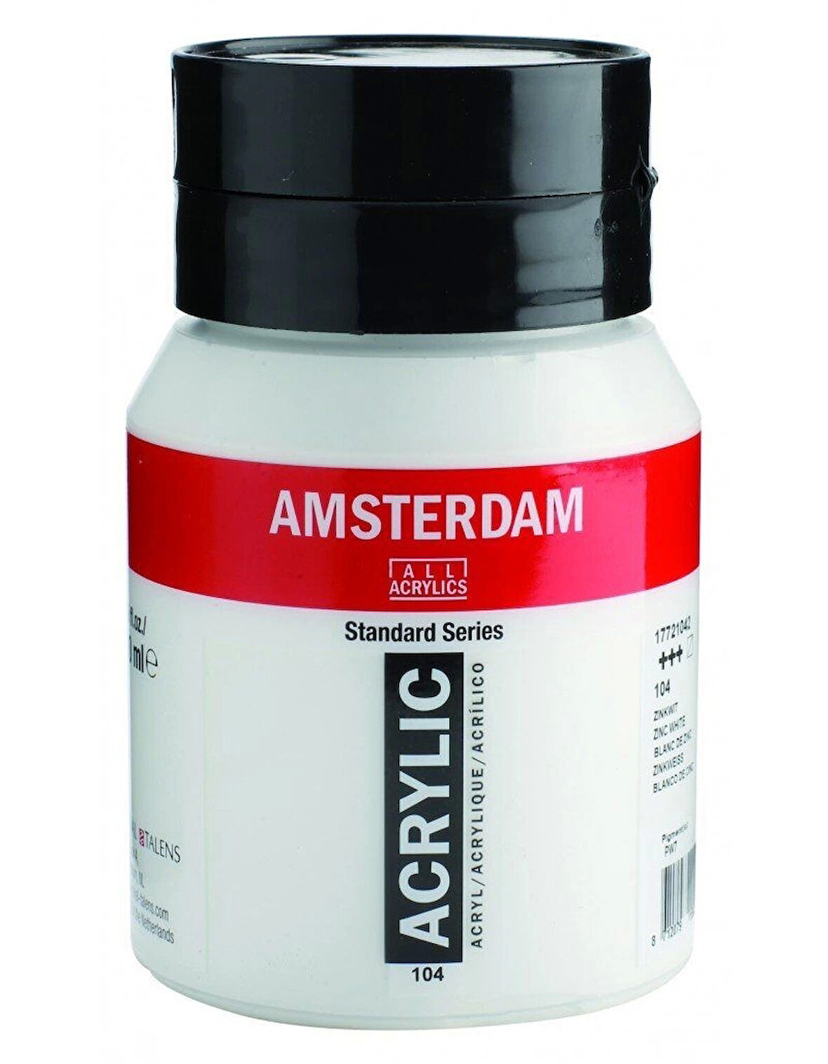 Supertrend Amsterdam Akrilik Boya 500 ml. 104 Zinc White
