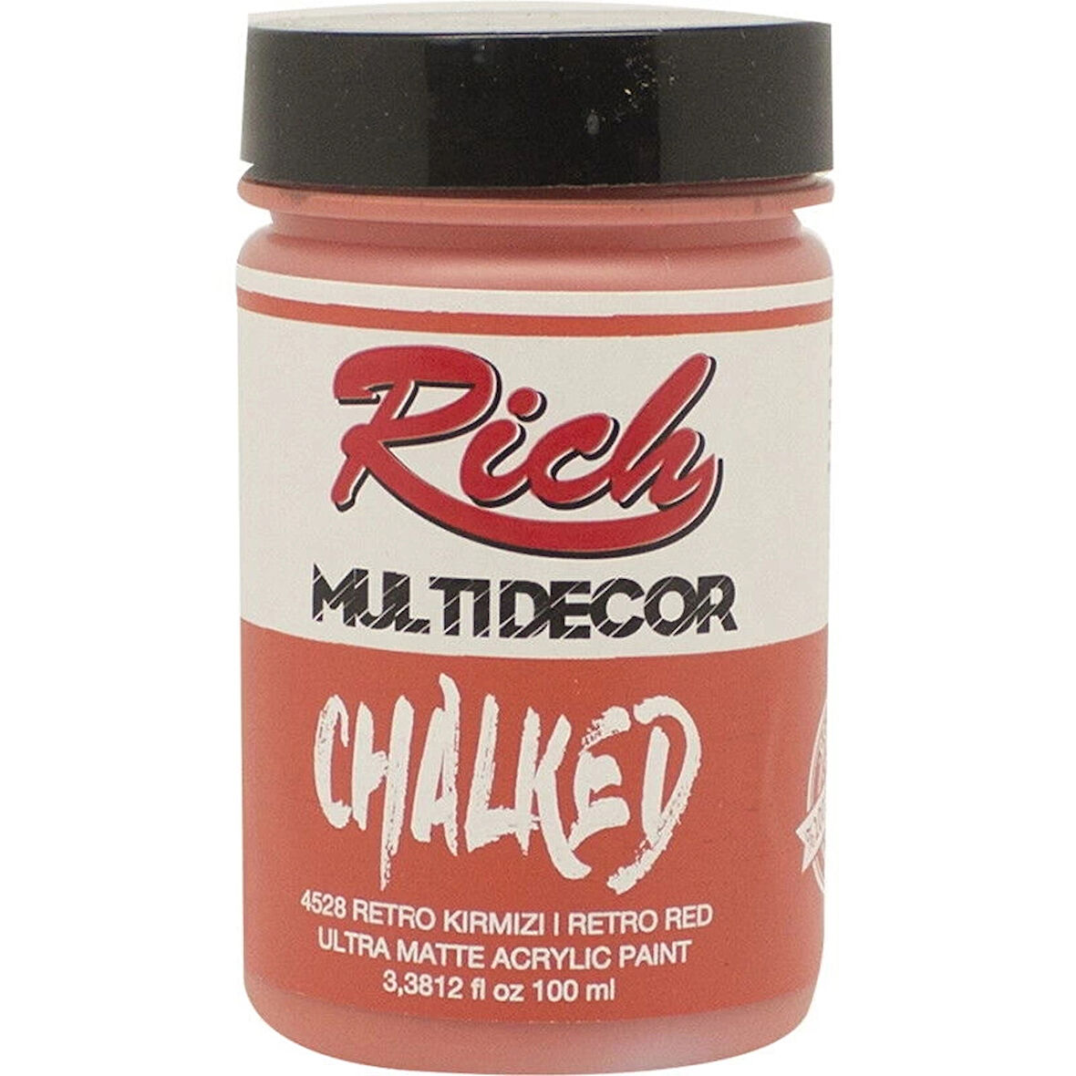 Supertrend Multi Decor Chalked Akrilik Boya 100 cc. 4528 RETRO KIRMIZI