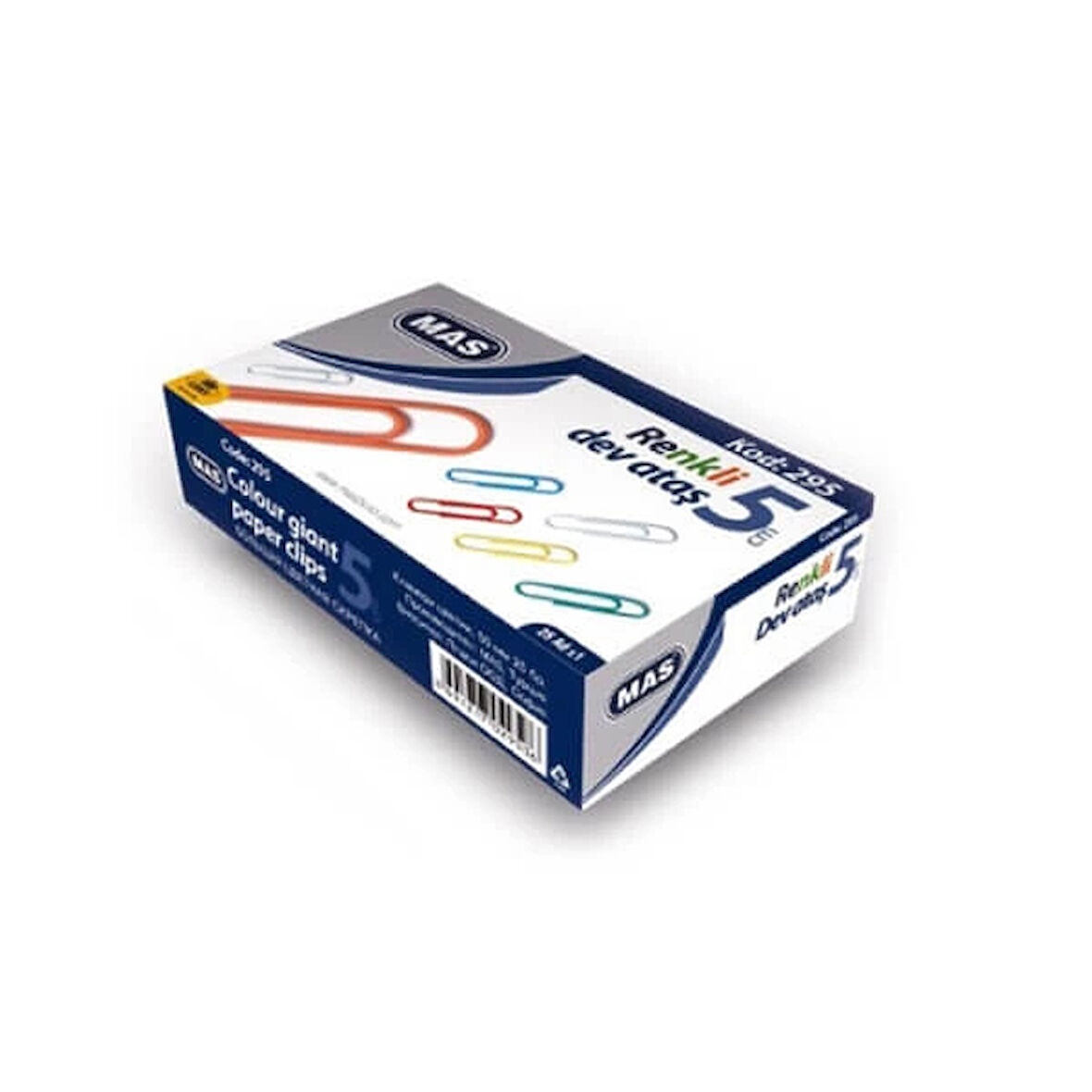 Supertrend 295 Renkli Dev Ataş Pvc Kaplı 50 Mm.25 Adet