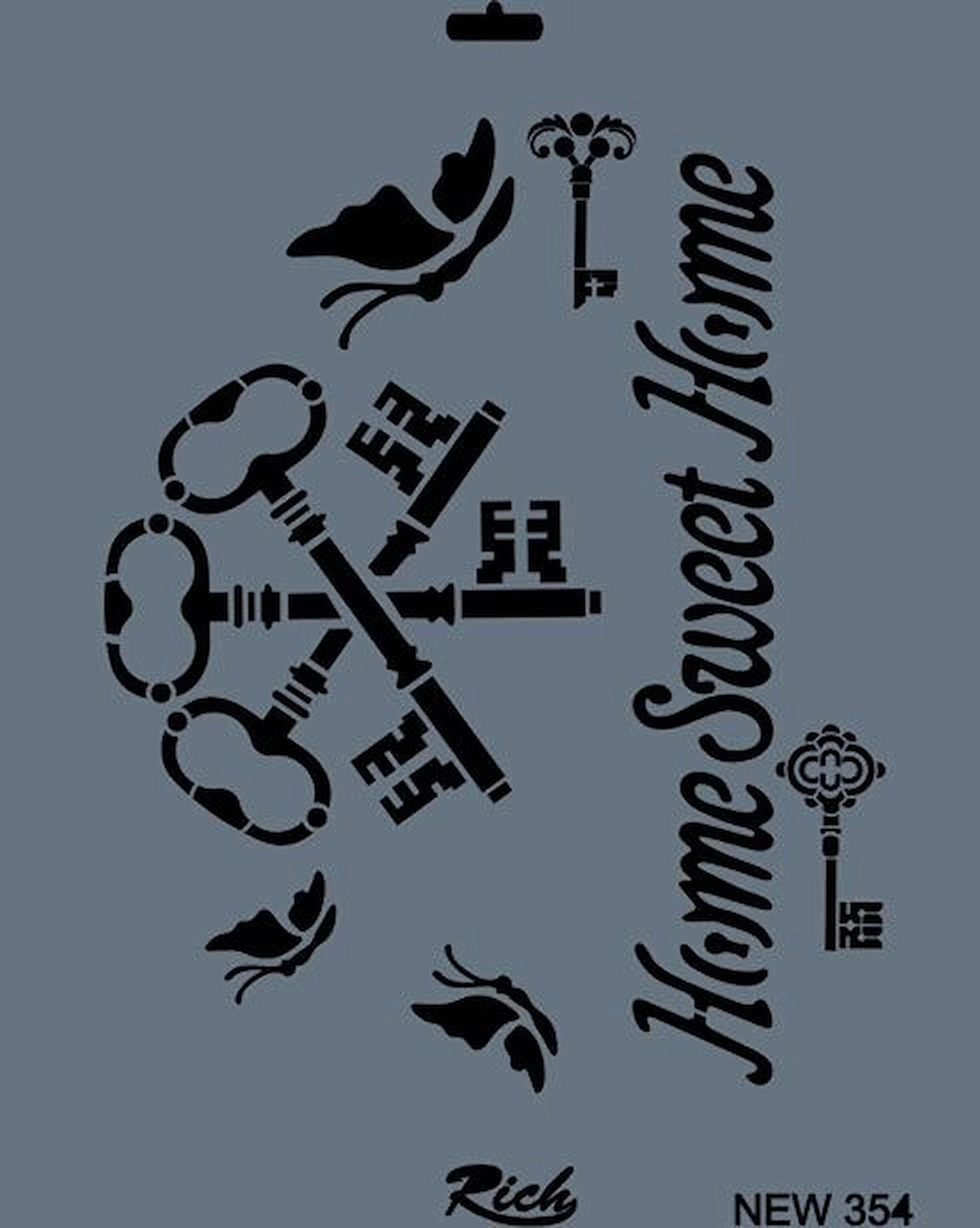 Supertrend Stencil Boyama Şablonu 25x35 cm. NEW-354