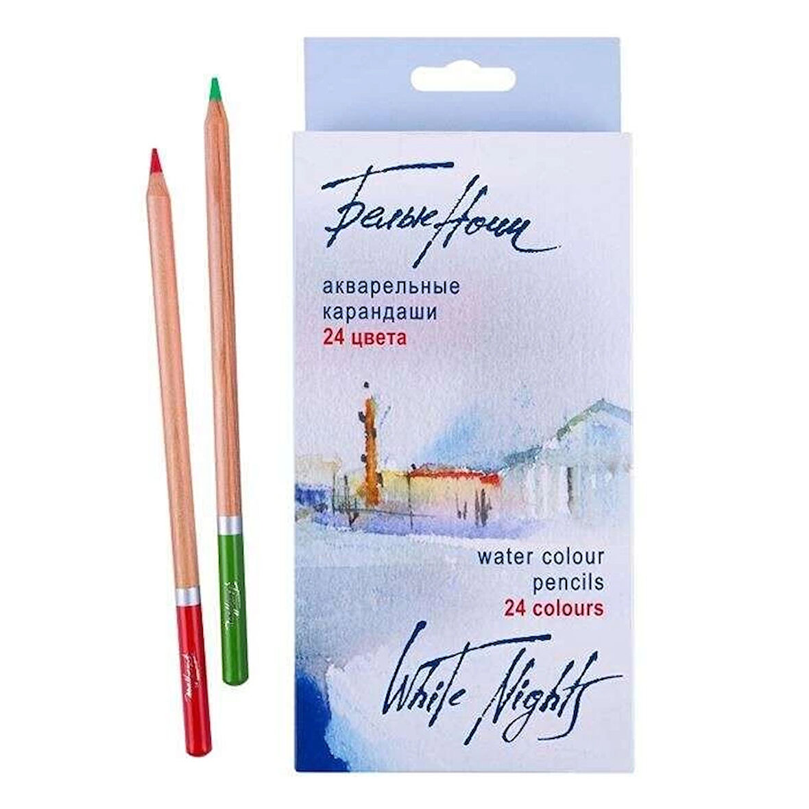 Supertrend White Nights Aquarell Sulu Boya Kalemi Seti 24 Renk