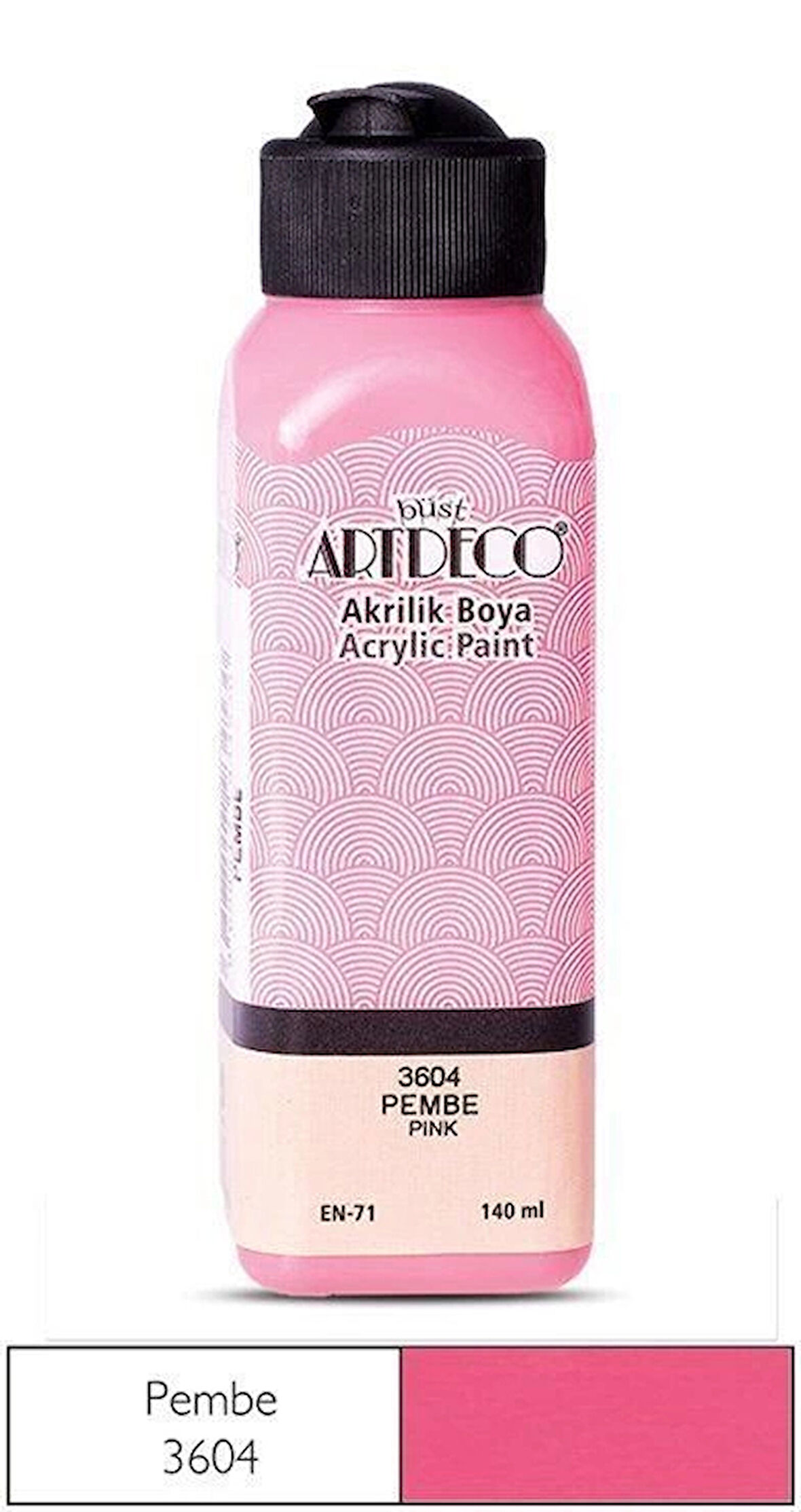 Supertrend Akrilik Boya 140 ml. 3604 PEMBE