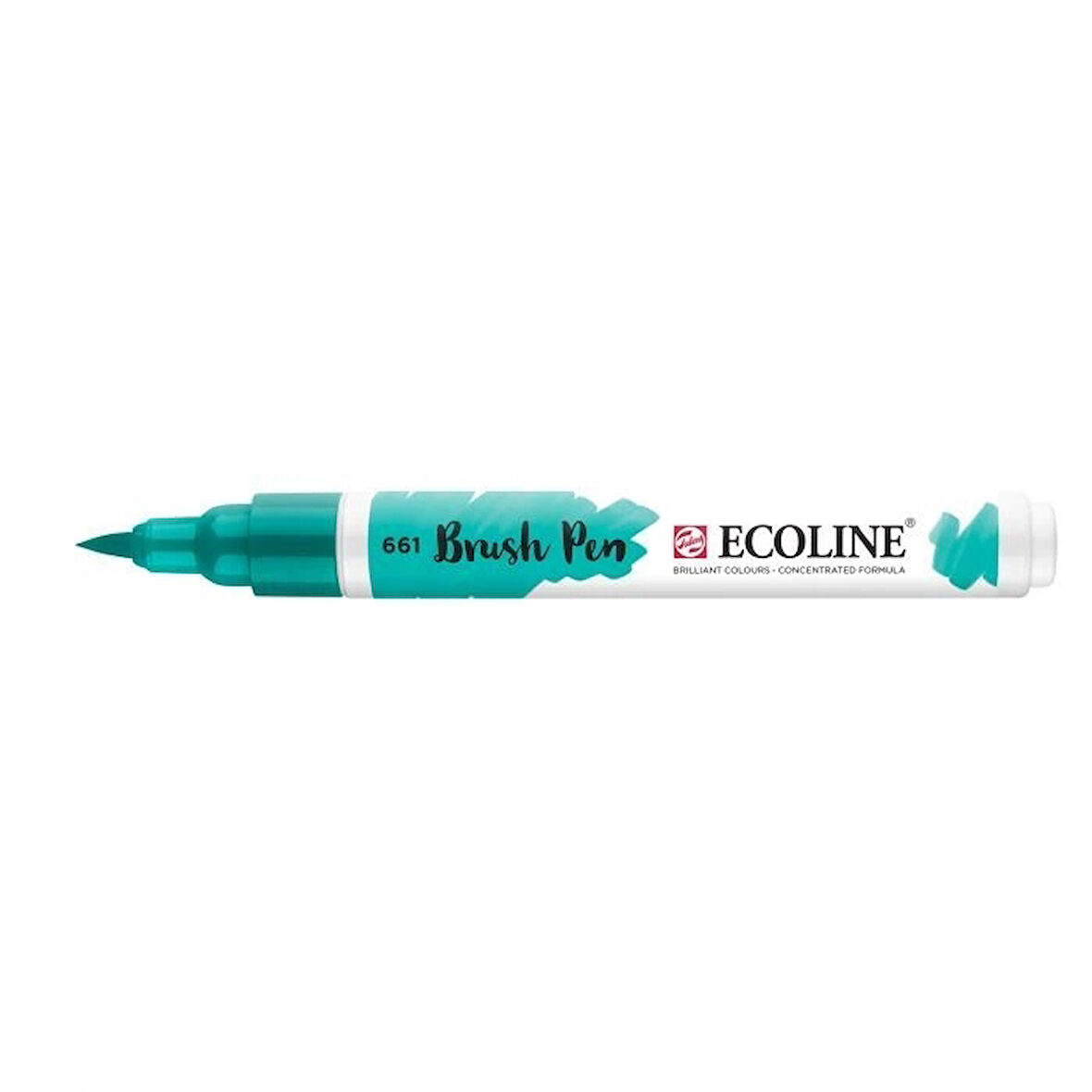 Supertrend Ecoline Brush Pen Fırça Uçlu Kalem 661 Turquoise Green
