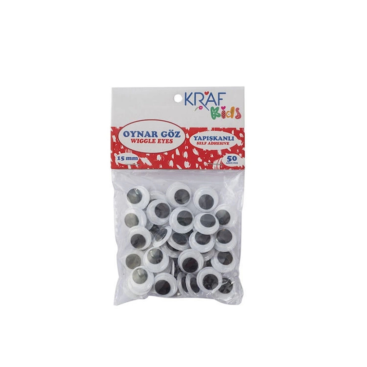 Supertrend Kids Oynar Göz 15 mm 50'li Paket