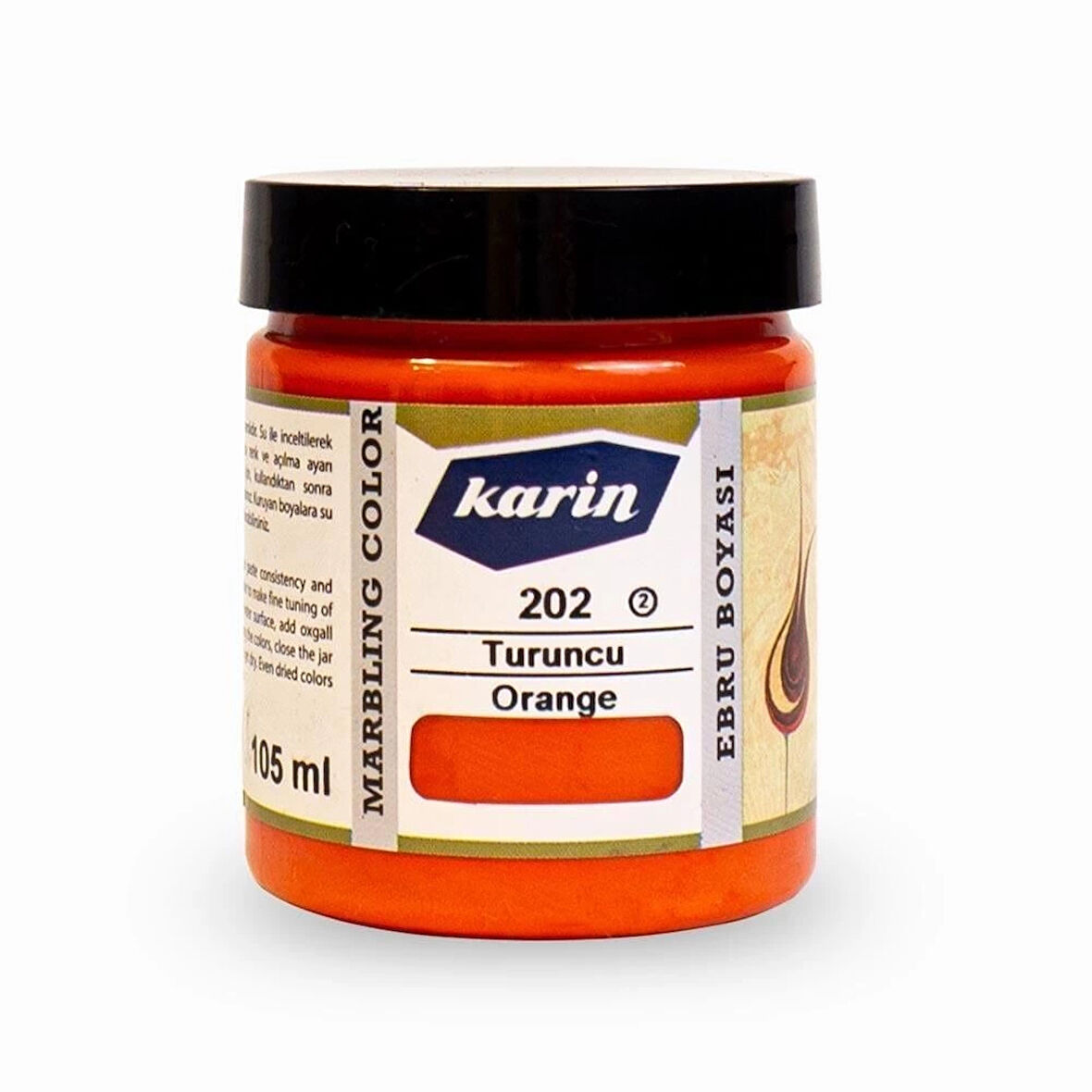Supertrend Ebru Boyası 105 ml. 202 Turuncu