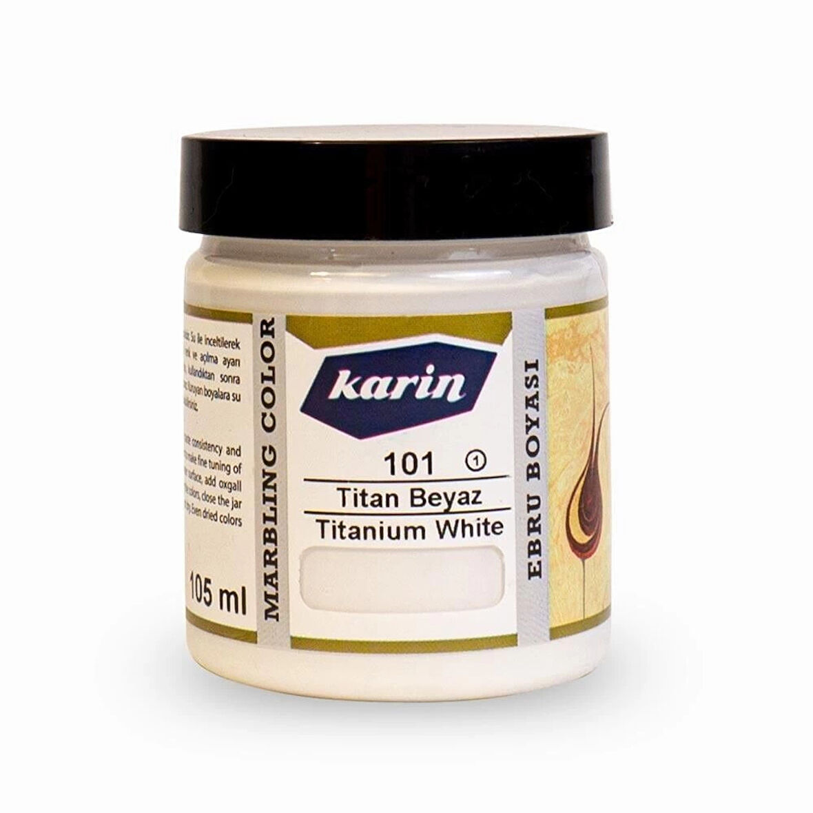 Supertrend Ebru Boyası 105 ml. 101 Beyaz