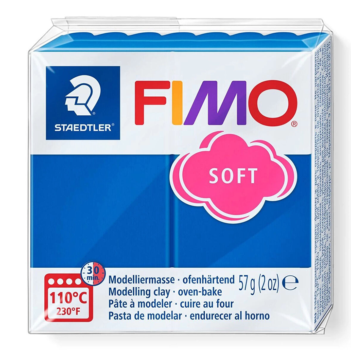 Supertrend Fimo Soft Polimer Kil 37 Pacific Blue