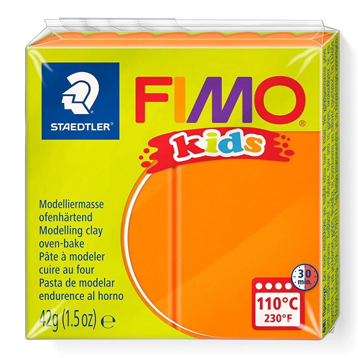 Supertrend Fimo Kids Yumuşak Polimer Kil 4 Orange