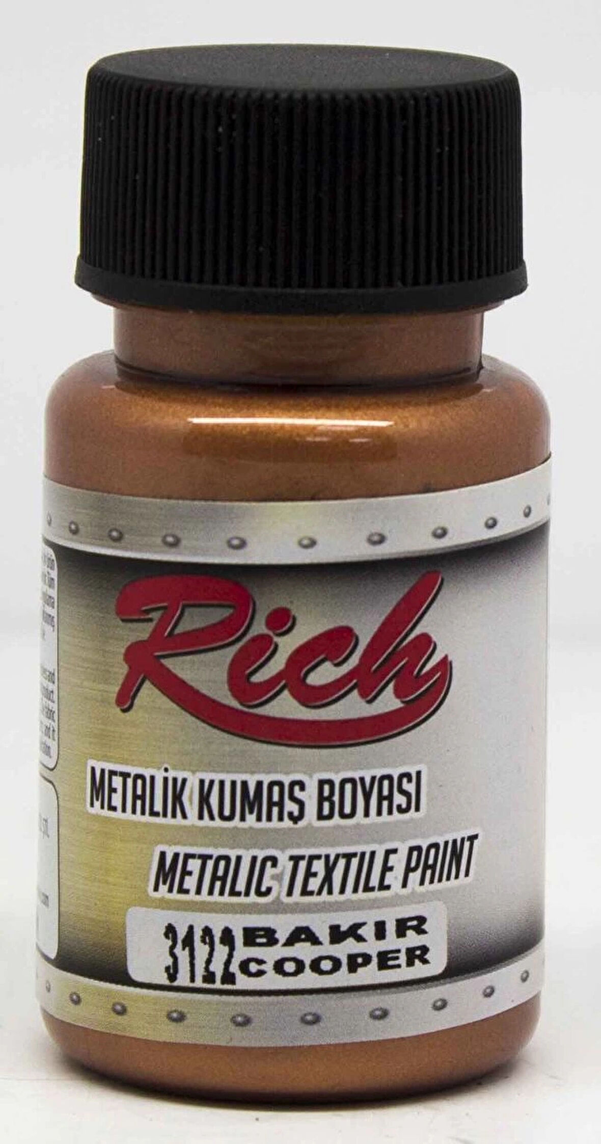 Supertrend Metalik Kumaş Boyası 50 cc. 3122 BAKIR