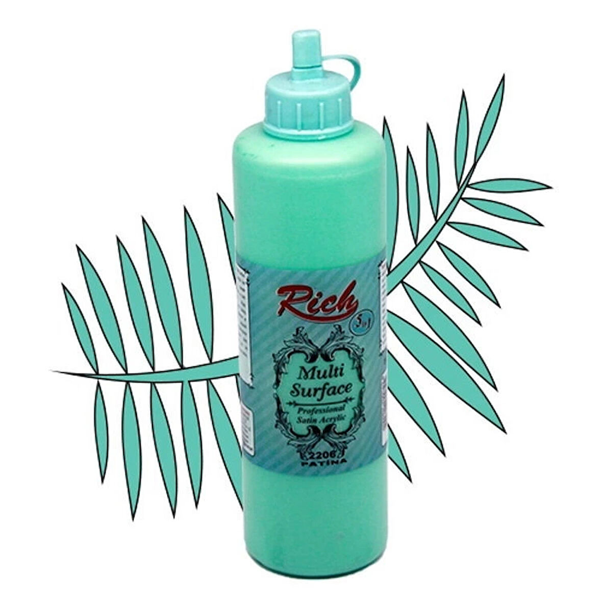 Supertrend Multi Surface Her Yüzey İçin Akrilik Boya 500 cc. 2206 PATİNA