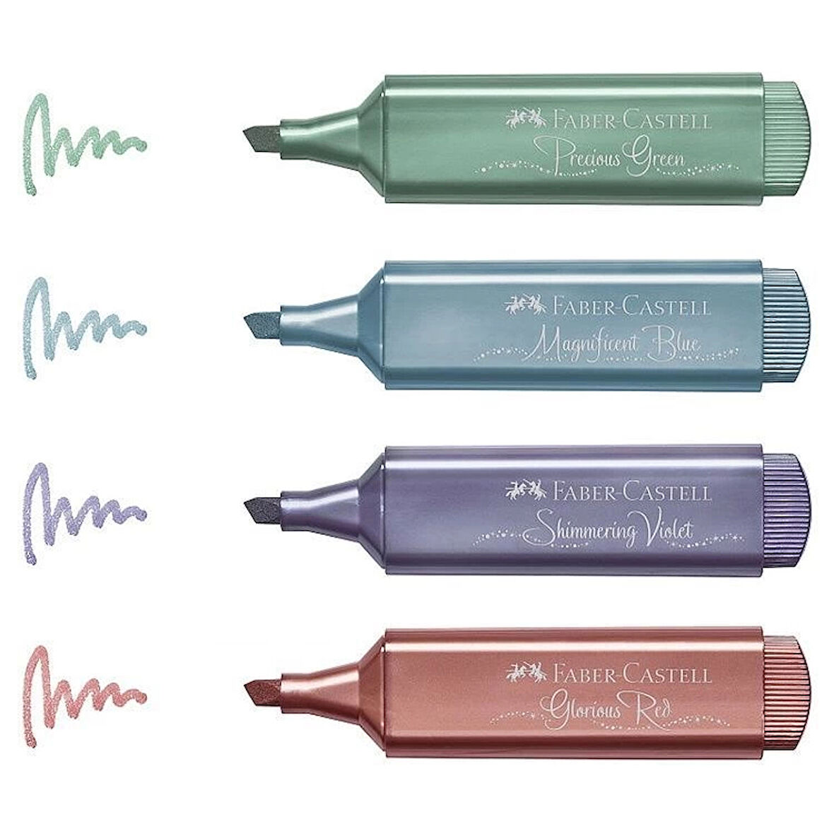 Supertrend Metalik İşaretleme Kalemi Seti 4 Renk Set-2