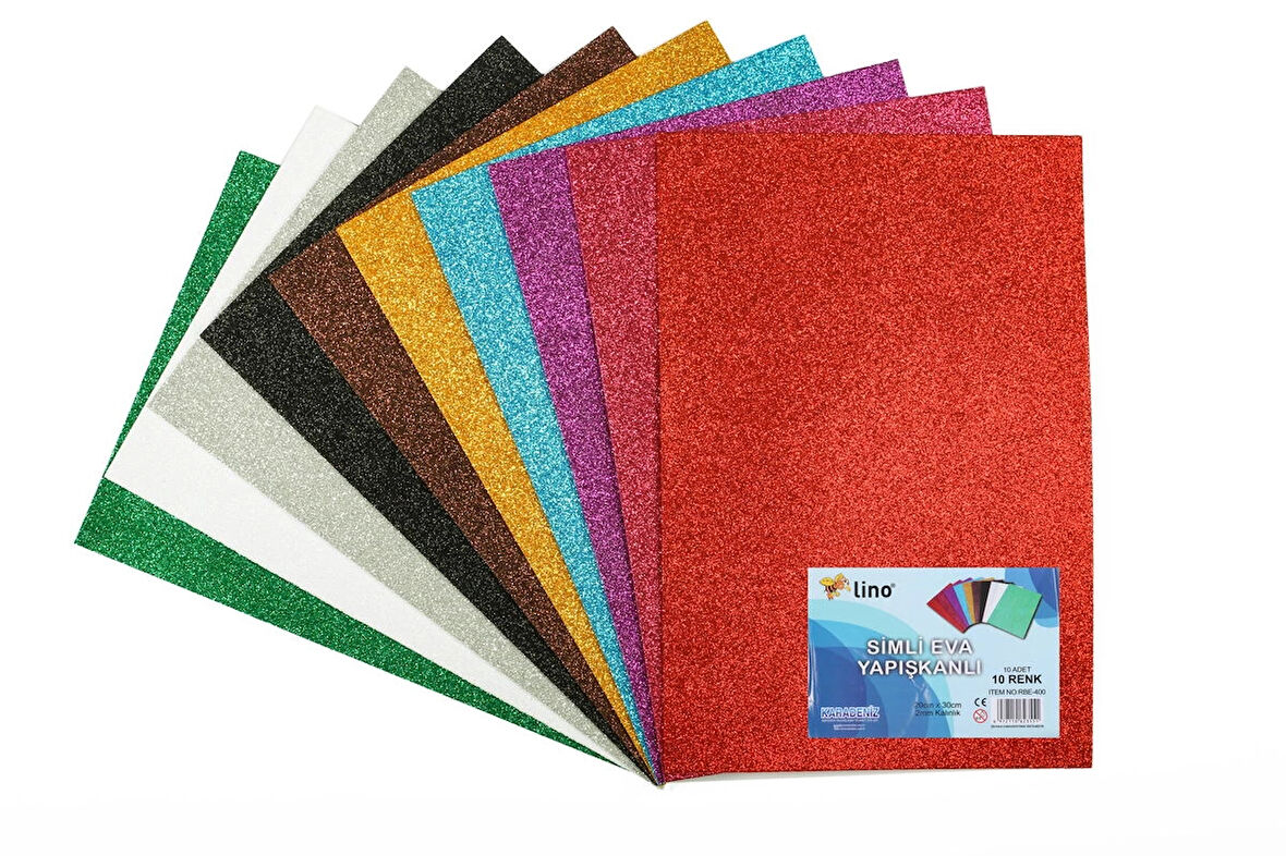 Supertrend Simli Yapışkanlı Eva 20x30 cm. 10 Renk