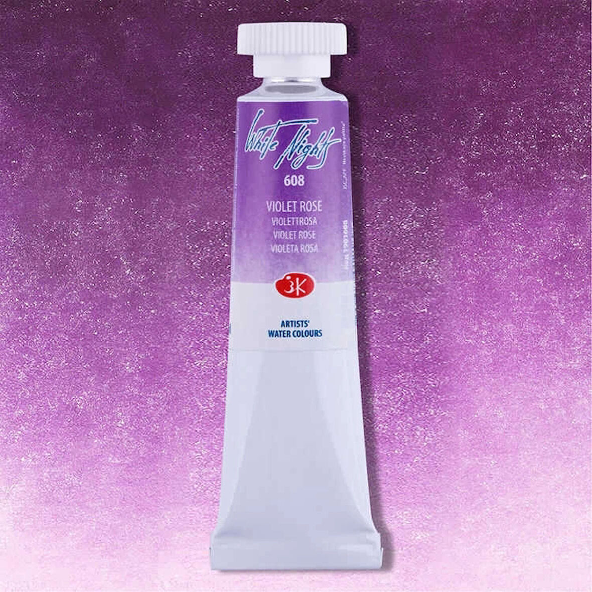 Supertrend White Nights Tüp Sulu Boya 10 ml. 608 Violet Rose