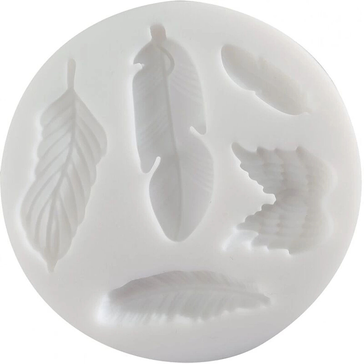 Supertrend Silicone Mould Silikon Polimer Kil Kalıbı FEATHERS