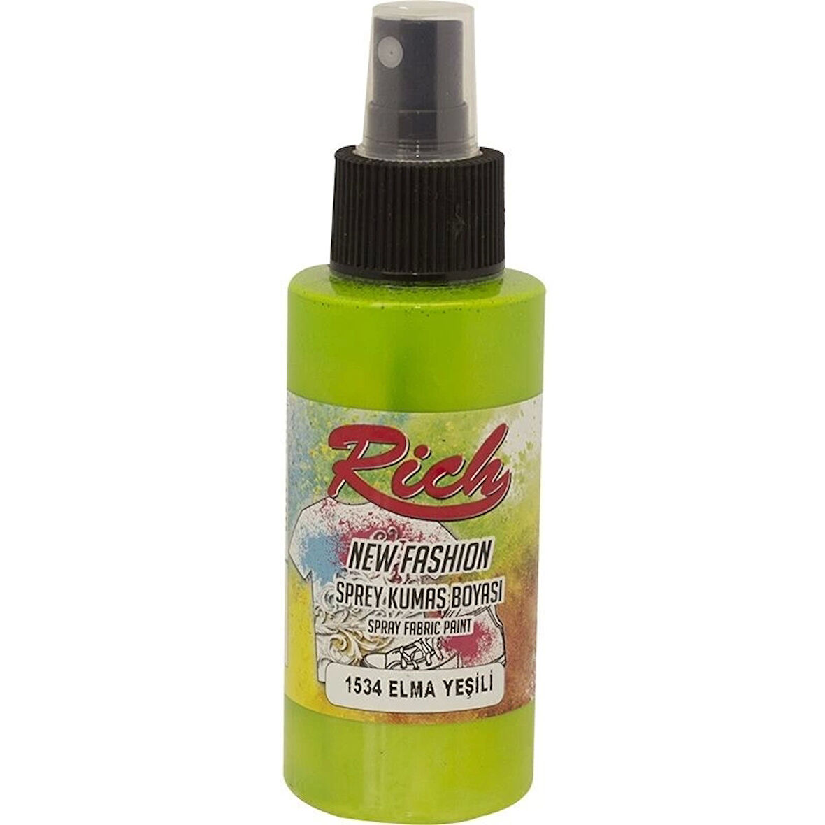 Supertrend New Fashion Sprey Kumaş Boyası 100 cc. 1534 ELMA