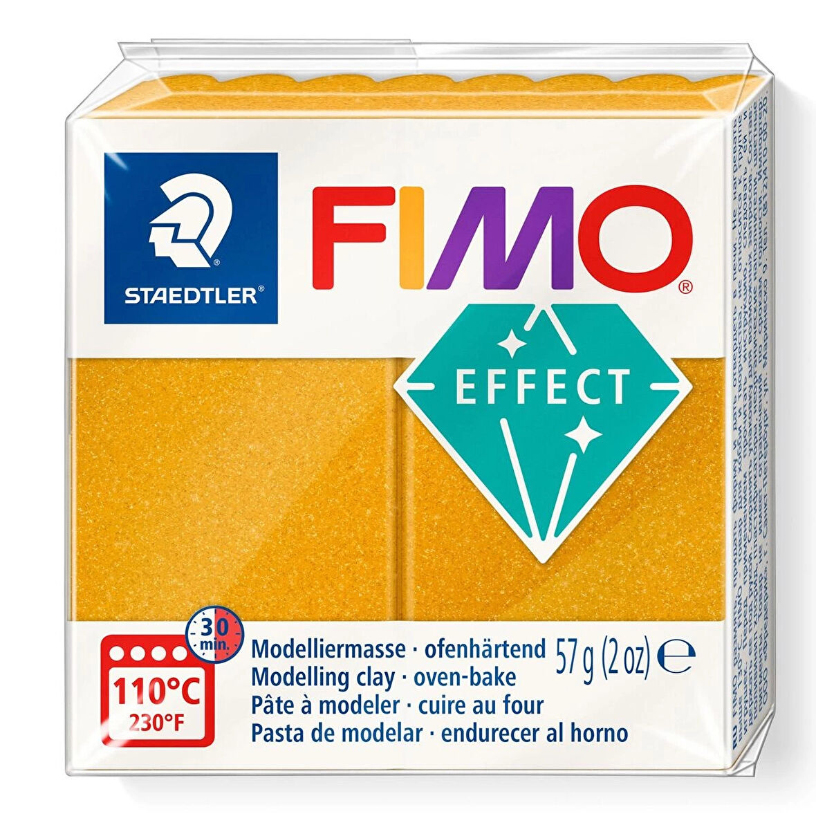 Supertrend Fimo Effect Polimer Kil 11 Gold ( Metalik)