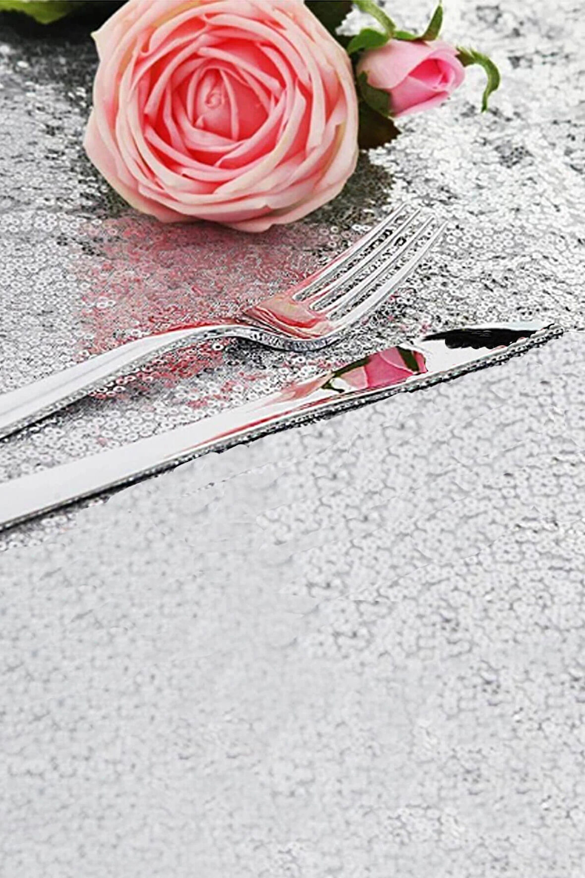 Supertrend 36 Parça Metal Görünümlü Plastik Çatal Bıçak Set