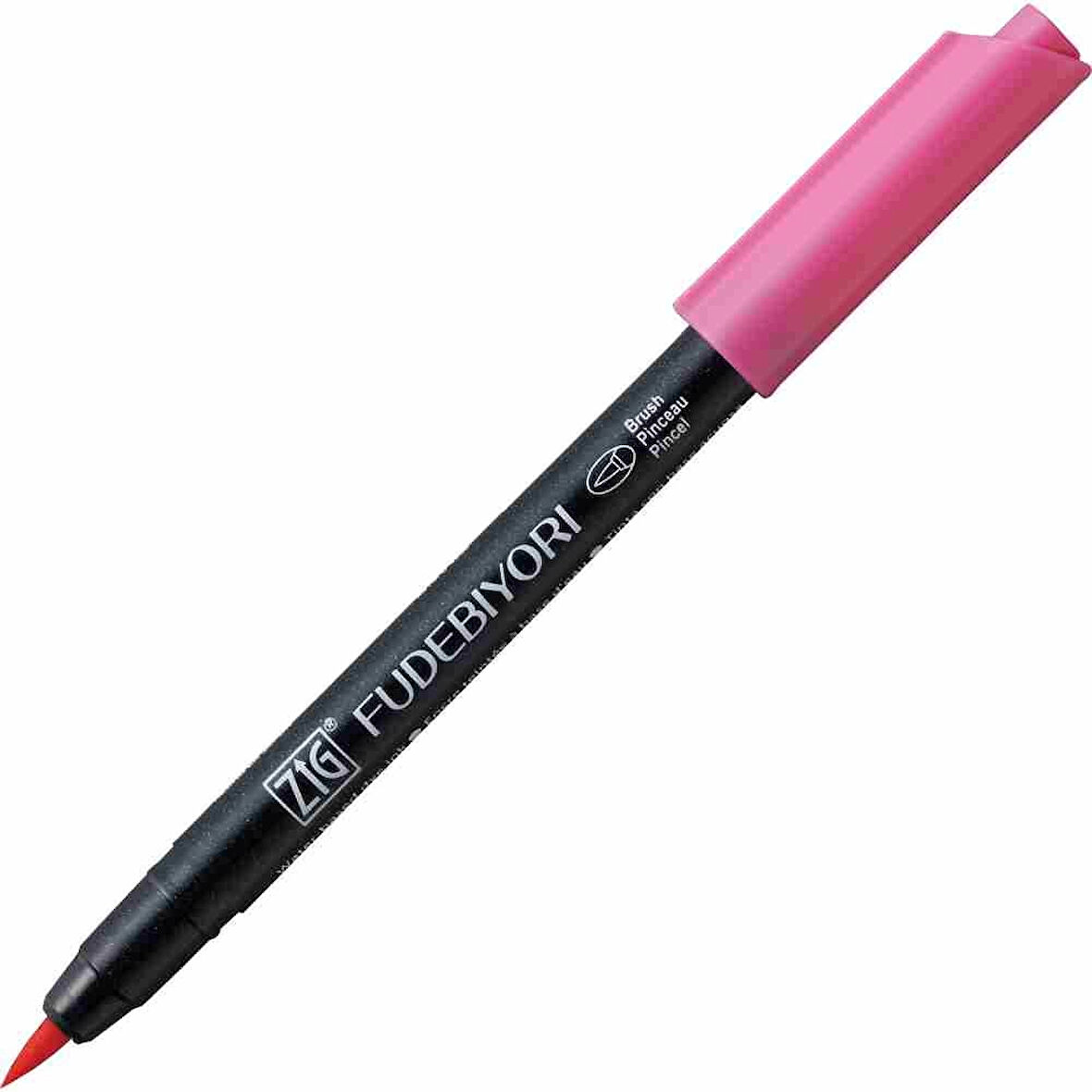 Supertrend Fudebiyori Brush Pen Fırça Uçlu Kalem 25 PINK