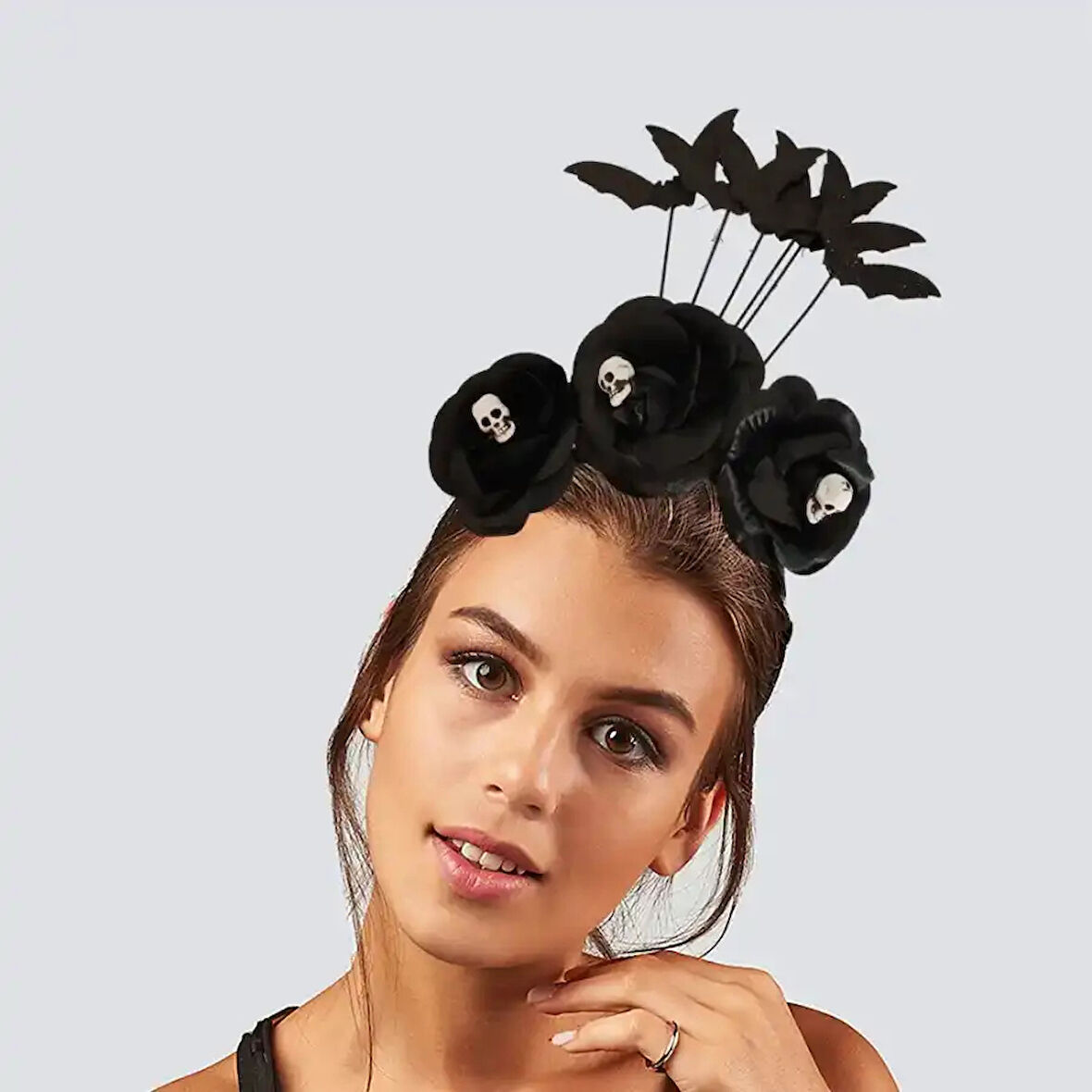 Halloween Taç - Kuru Kafalar