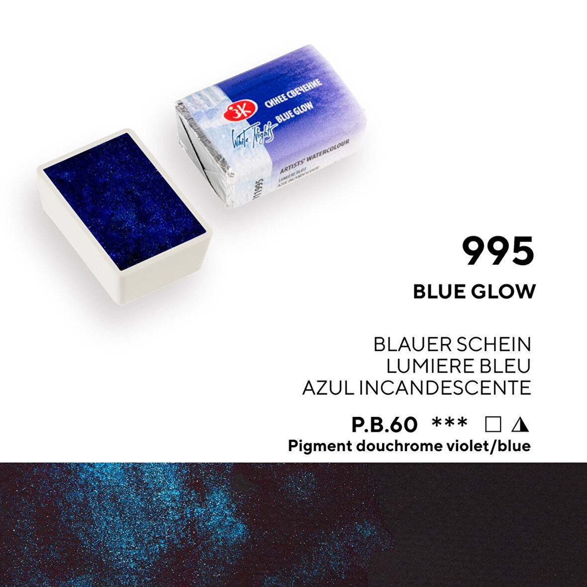 Supertrend White Nights Tam Tablet Sulu Boya 995 Blue Glow