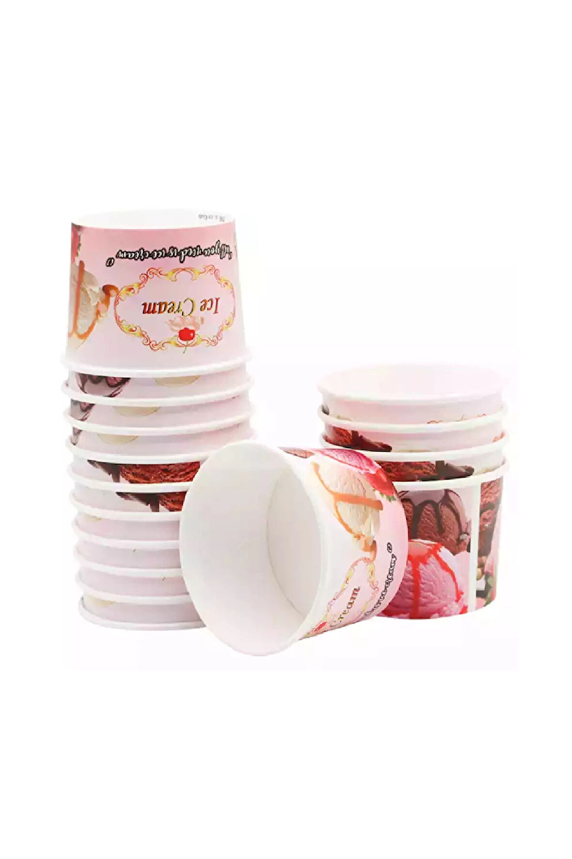 Supertrend Karton Dondurma Kasesi Büyük 200cc 25li