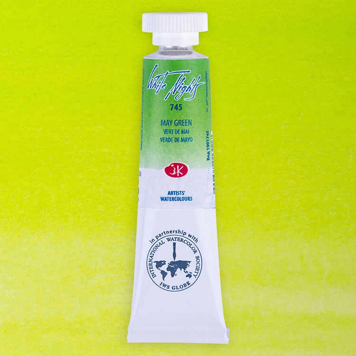 Supertrend White Nights Tüp Sulu Boya 10 ml. 745 May Green