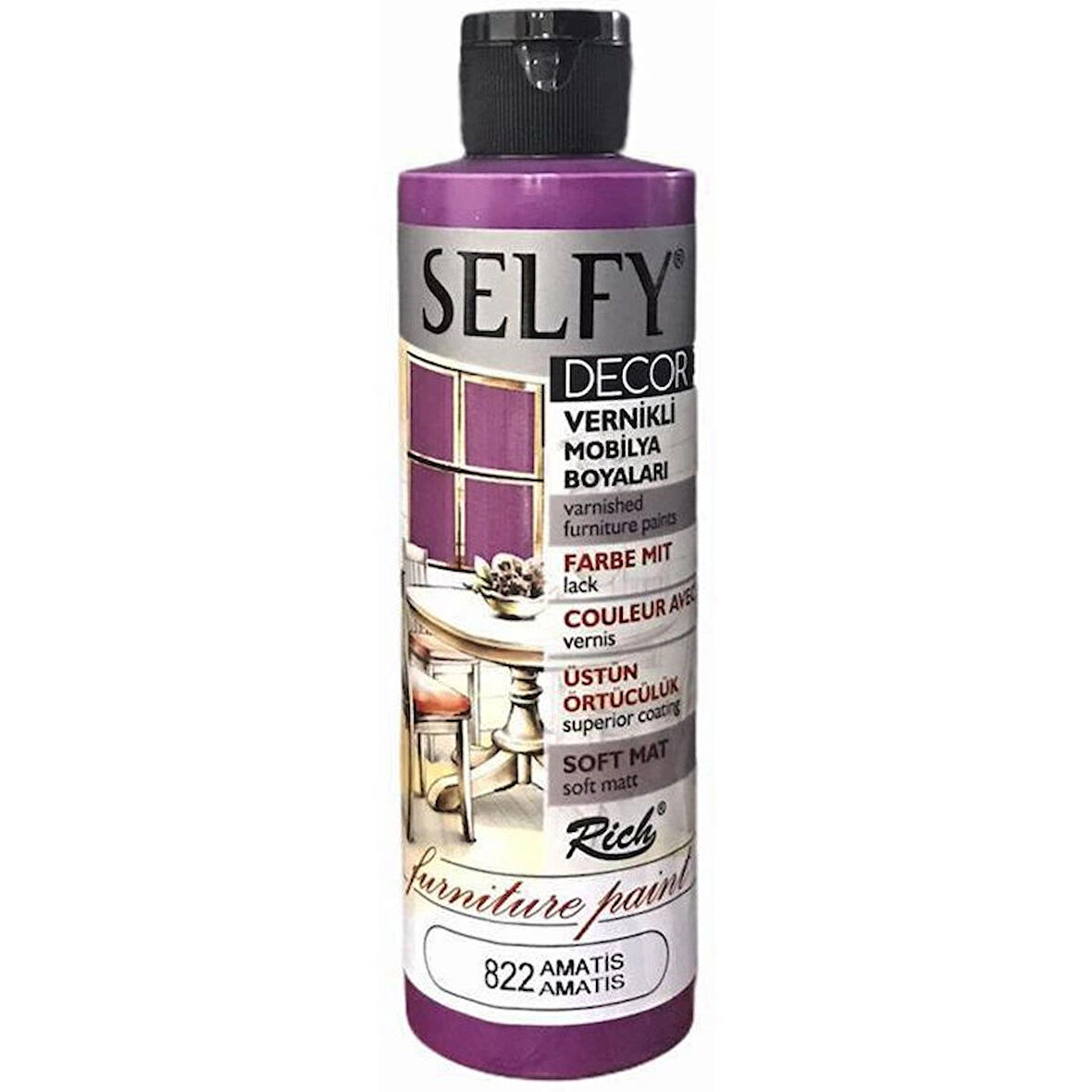 Supertrend Selfy Decor Vernikli Boya 240 cc 822 AMATİS