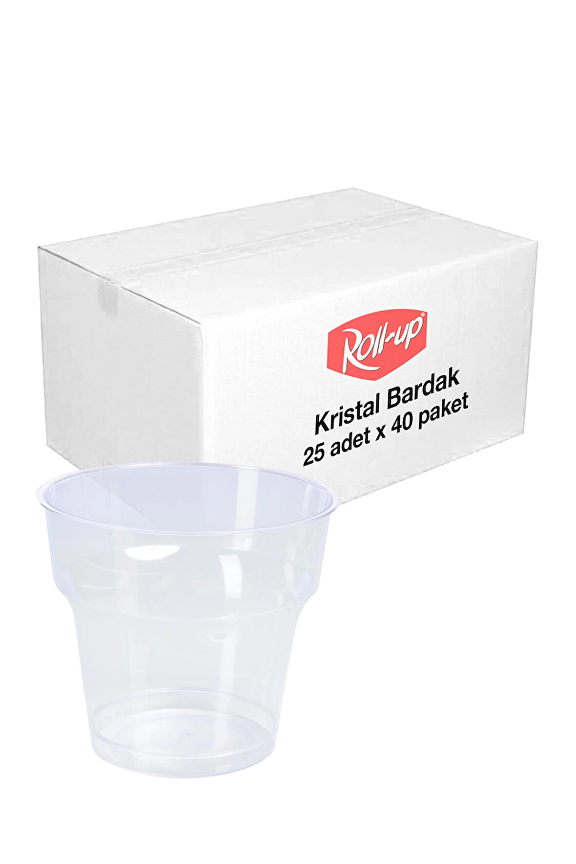 Supertrend Kristal Su Bardak 180cc 25li x 40 Paket (Koli)