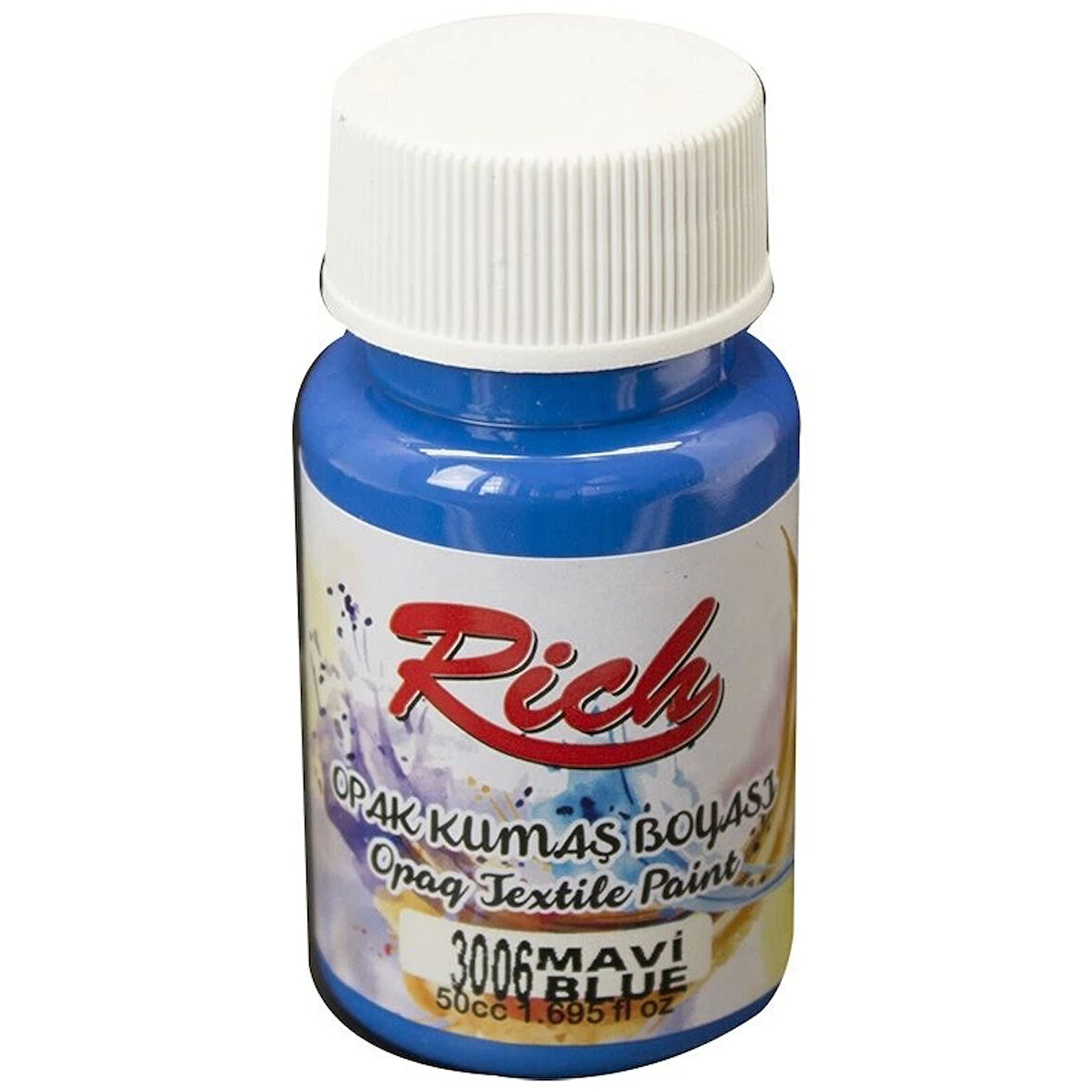 Supertrend Opak Kumaş Boyası 50 cc. 3006 MAVİ