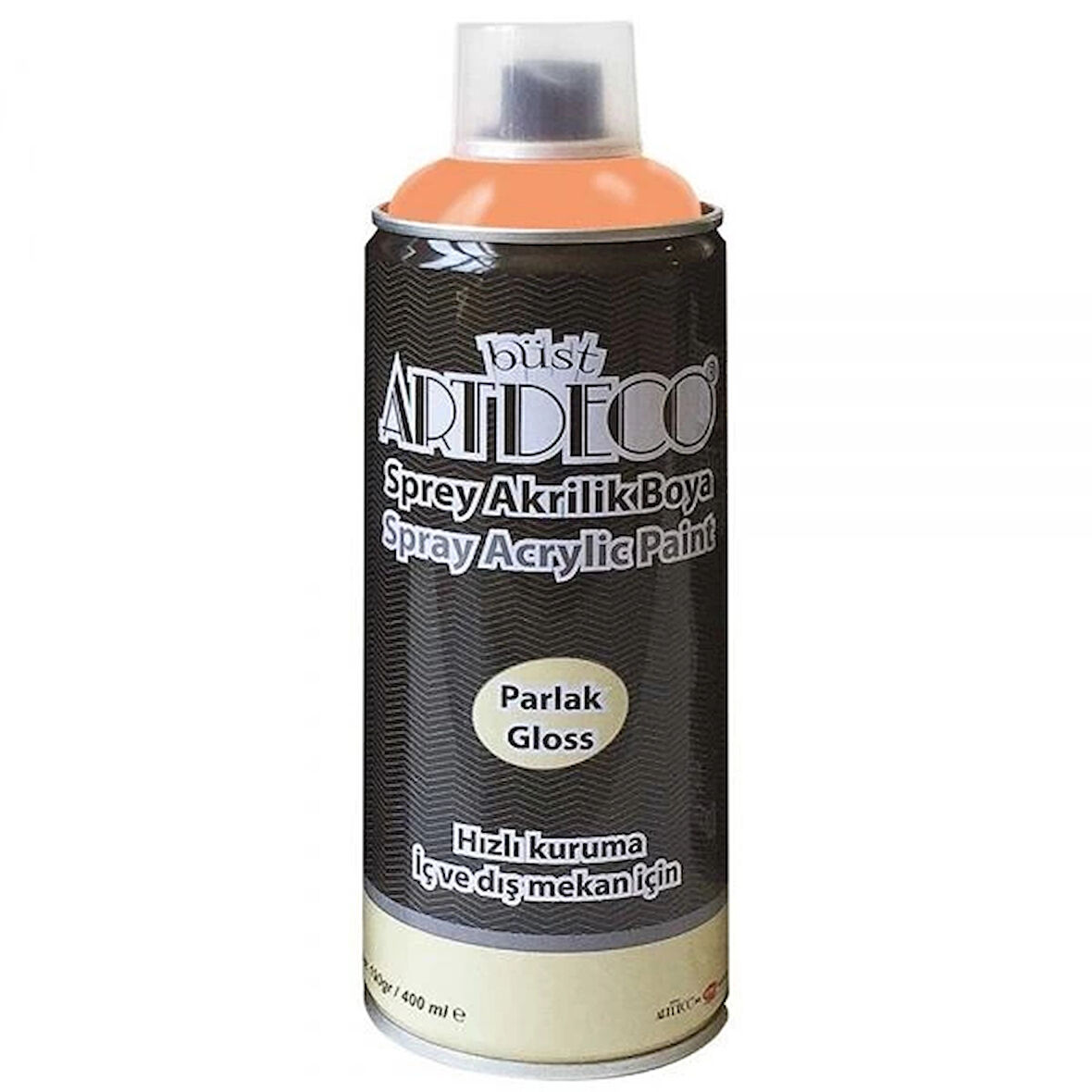 Supertrend Akrilik Sprey Boya 400 ml. NEON TURUNCU